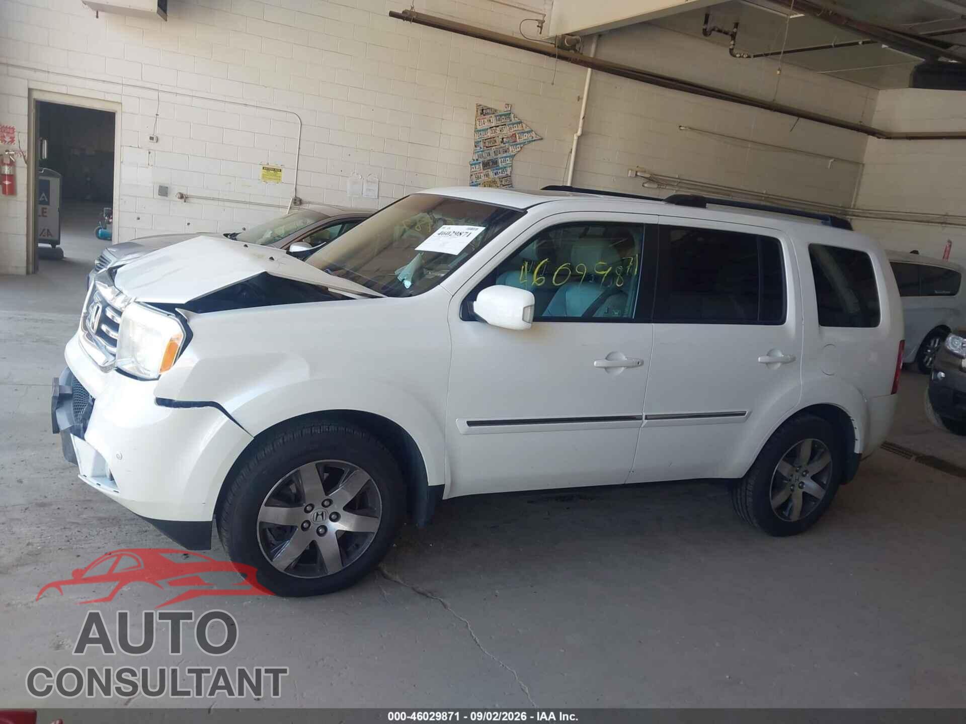 HONDA PILOT 2012 - 5FNYF4H94CB013688