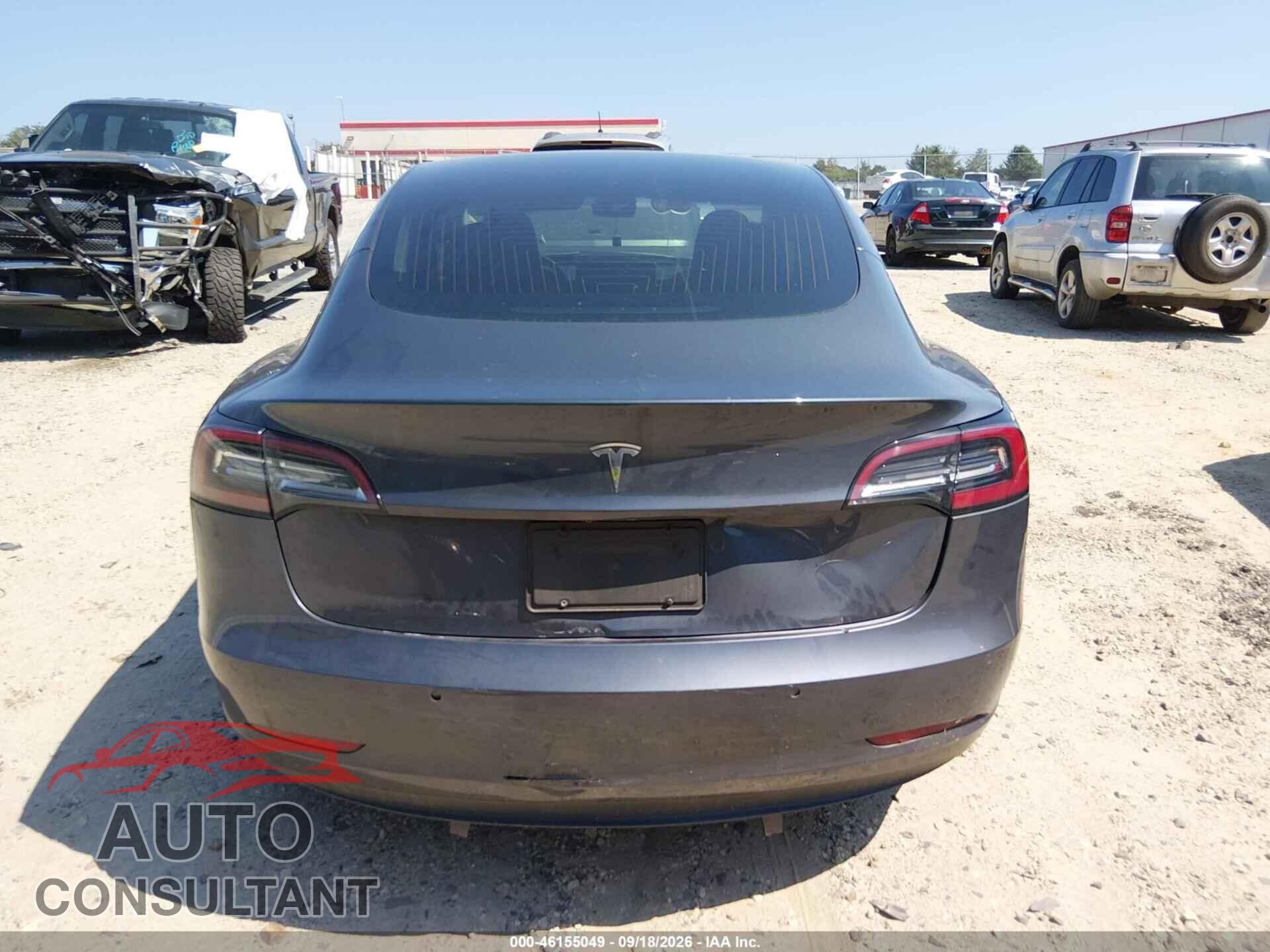 TESLA MODEL 3 2019 - 5YJ3E1EA8KF308091