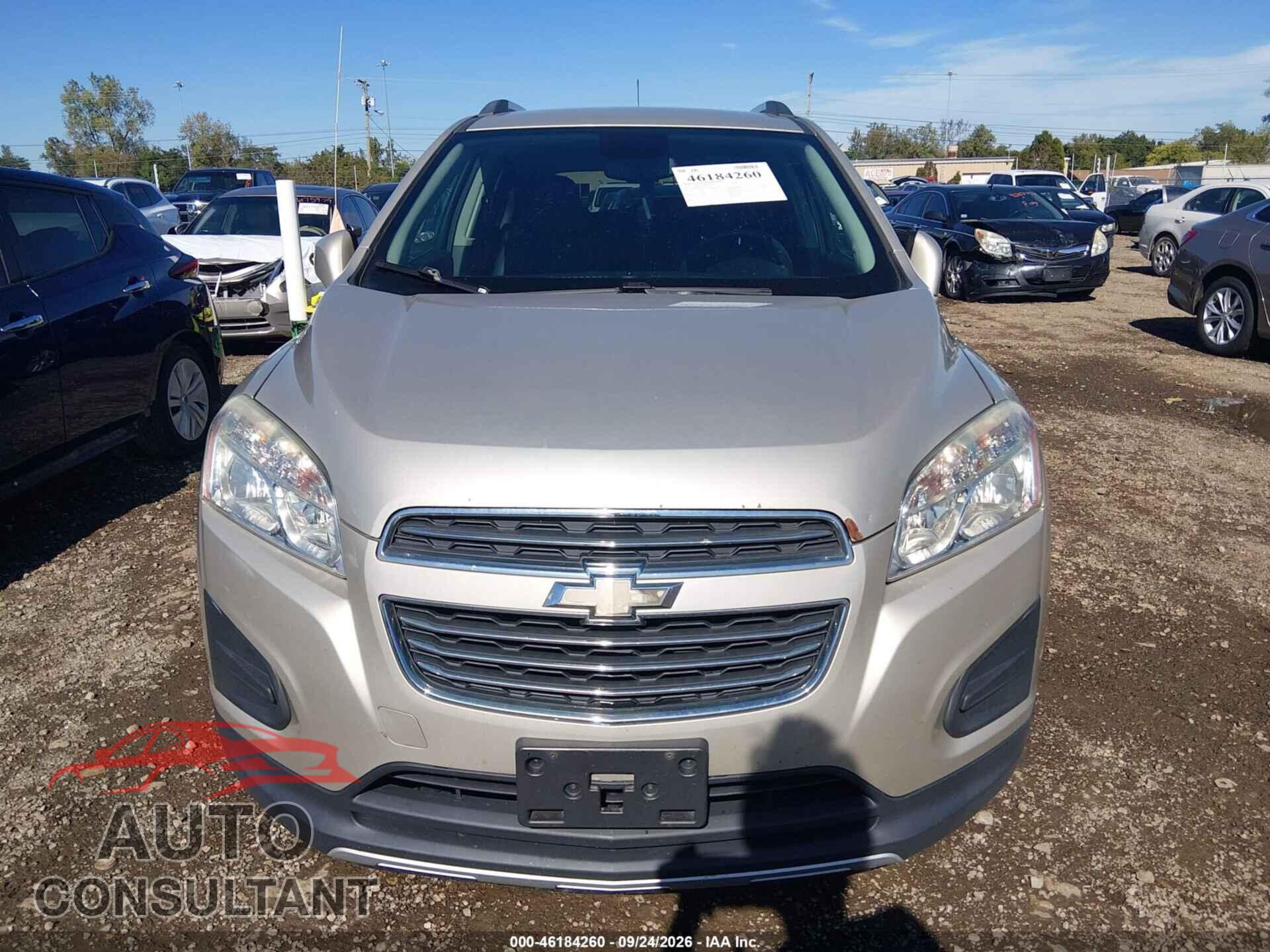 CHEVROLET TRAX 2016 - 3GNCJPSB8GL276688