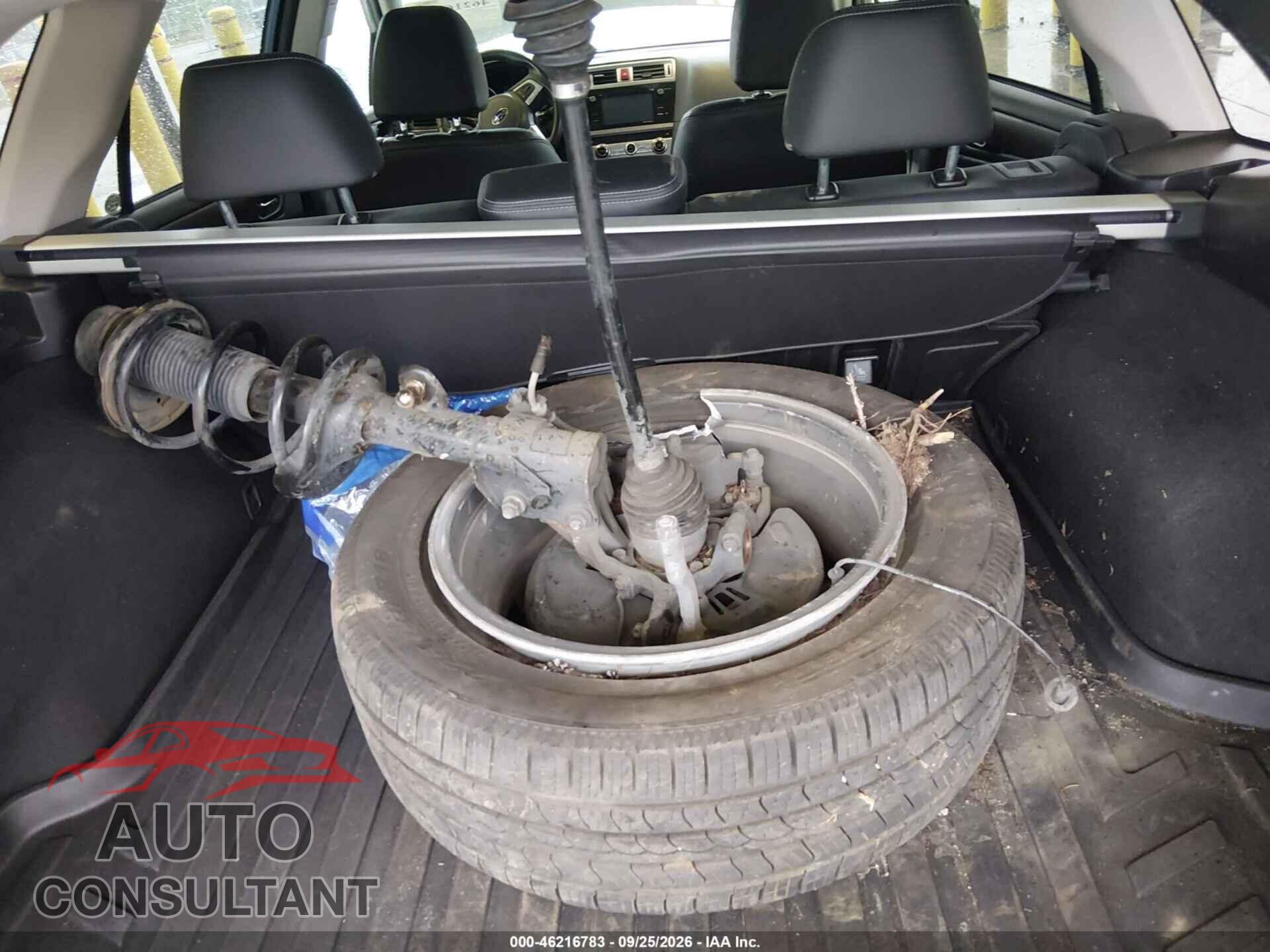 SUBARU OUTBACK 2017 - 4S4BSANC3H3360509
