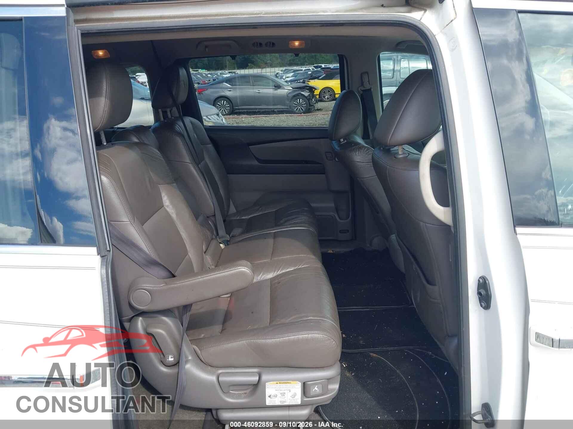 HONDA ODYSSEY 2012 - 5FNRL5H96CB010682
