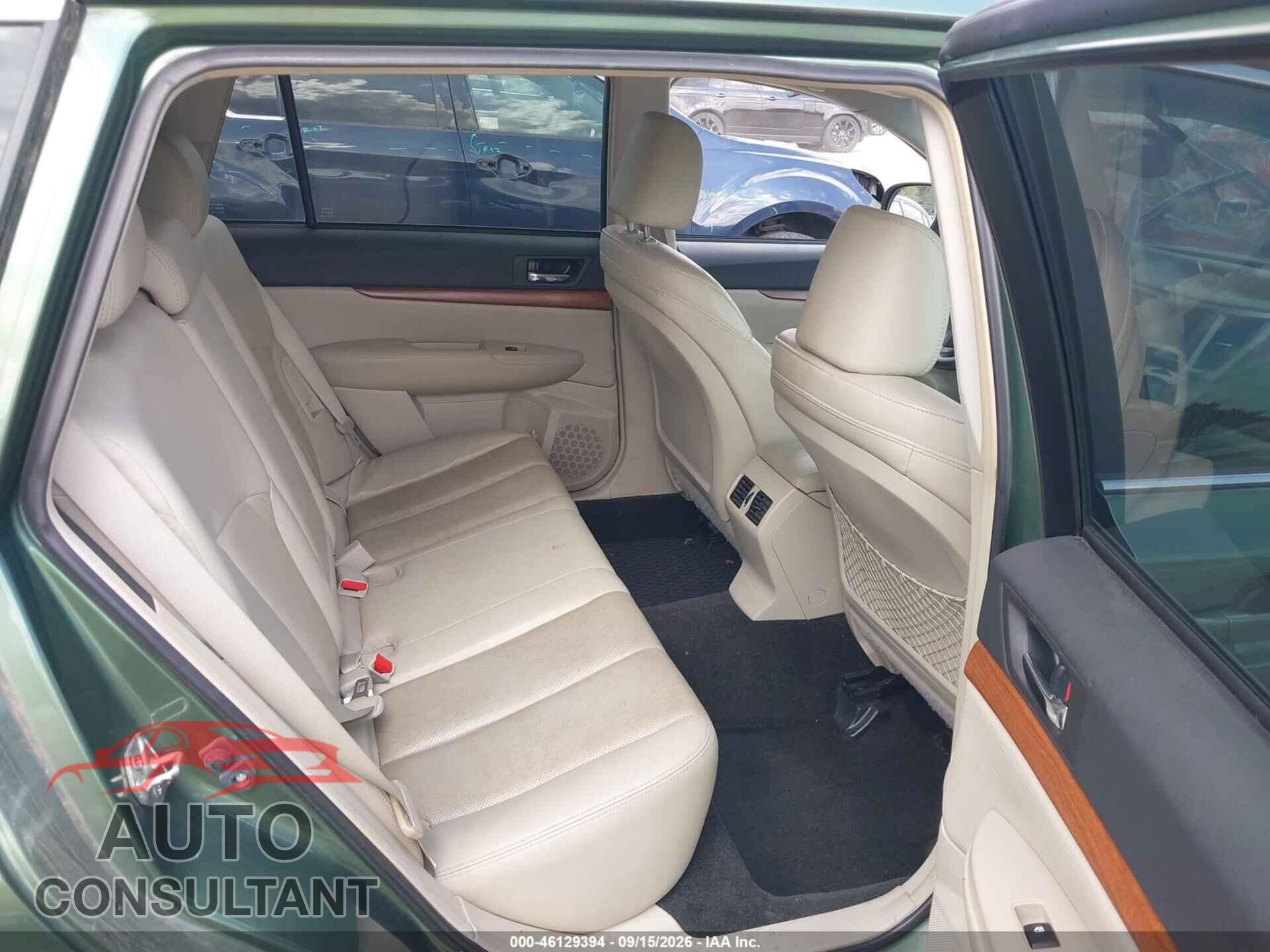 SUBARU OUTBACK 2013 - 4S4BRBLC9D3225131