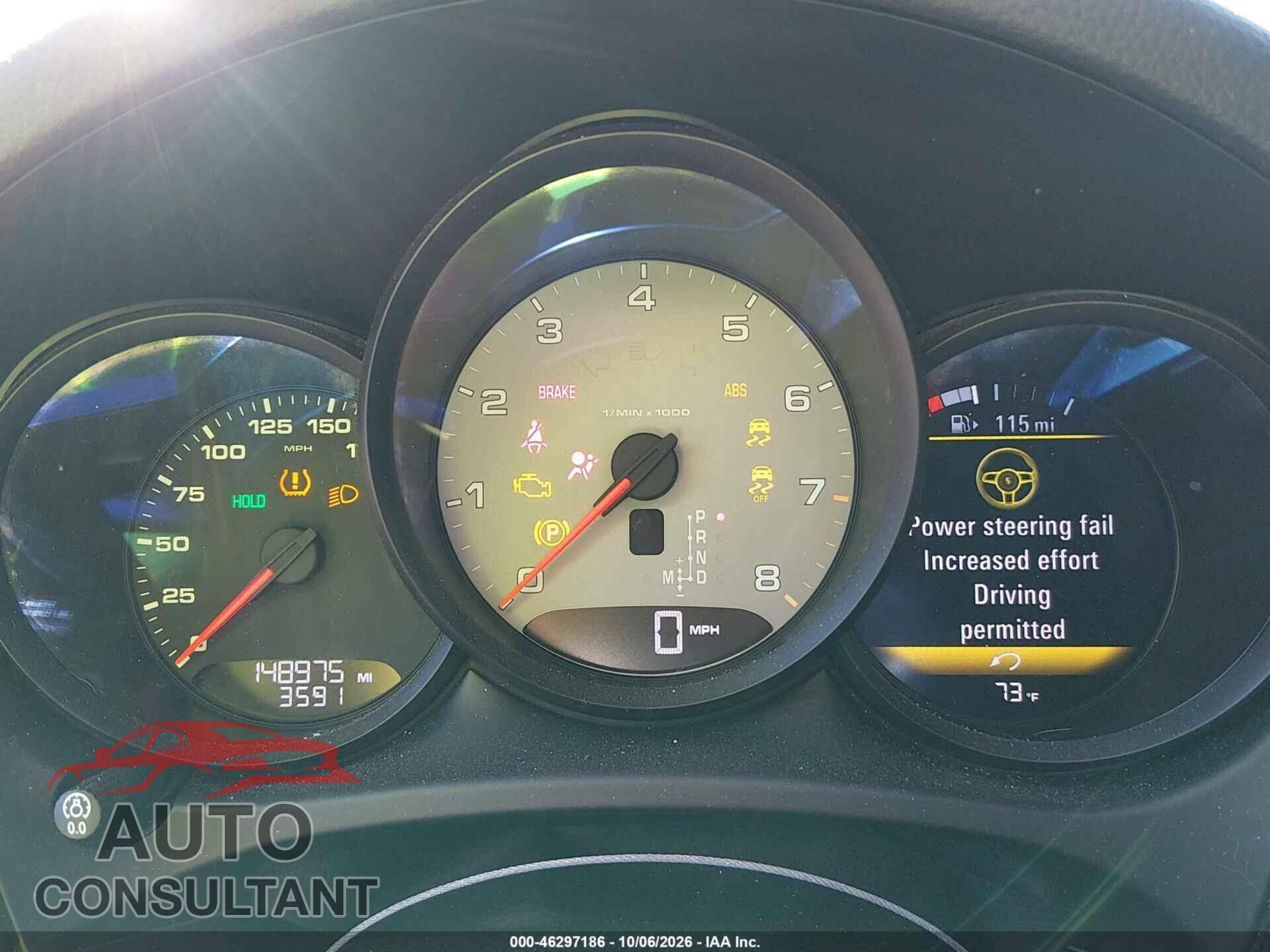 PORSCHE MACAN 2015 - WP1AB2A55FLB41639