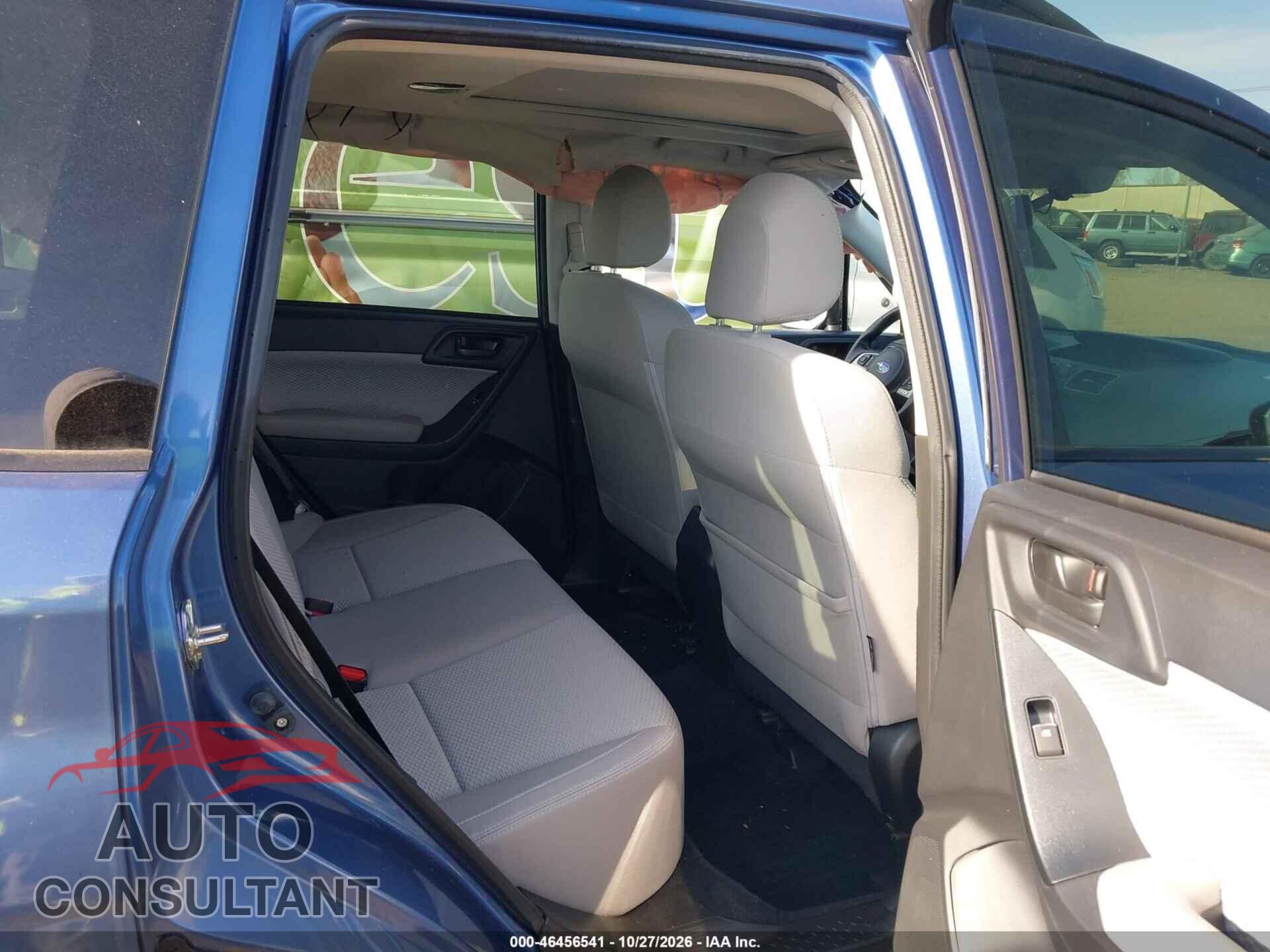 SUBARU FORESTER 2017 - JF2SJAGC2HH451490