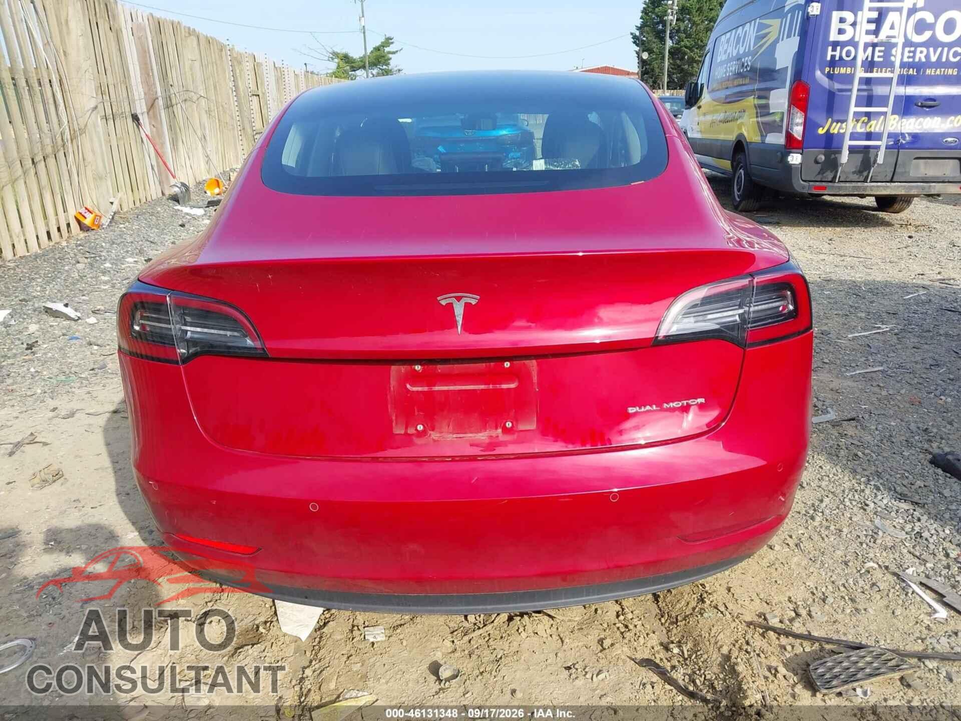 TESLA MODEL 3 2018 - 5YJ3E1EB3JF117248