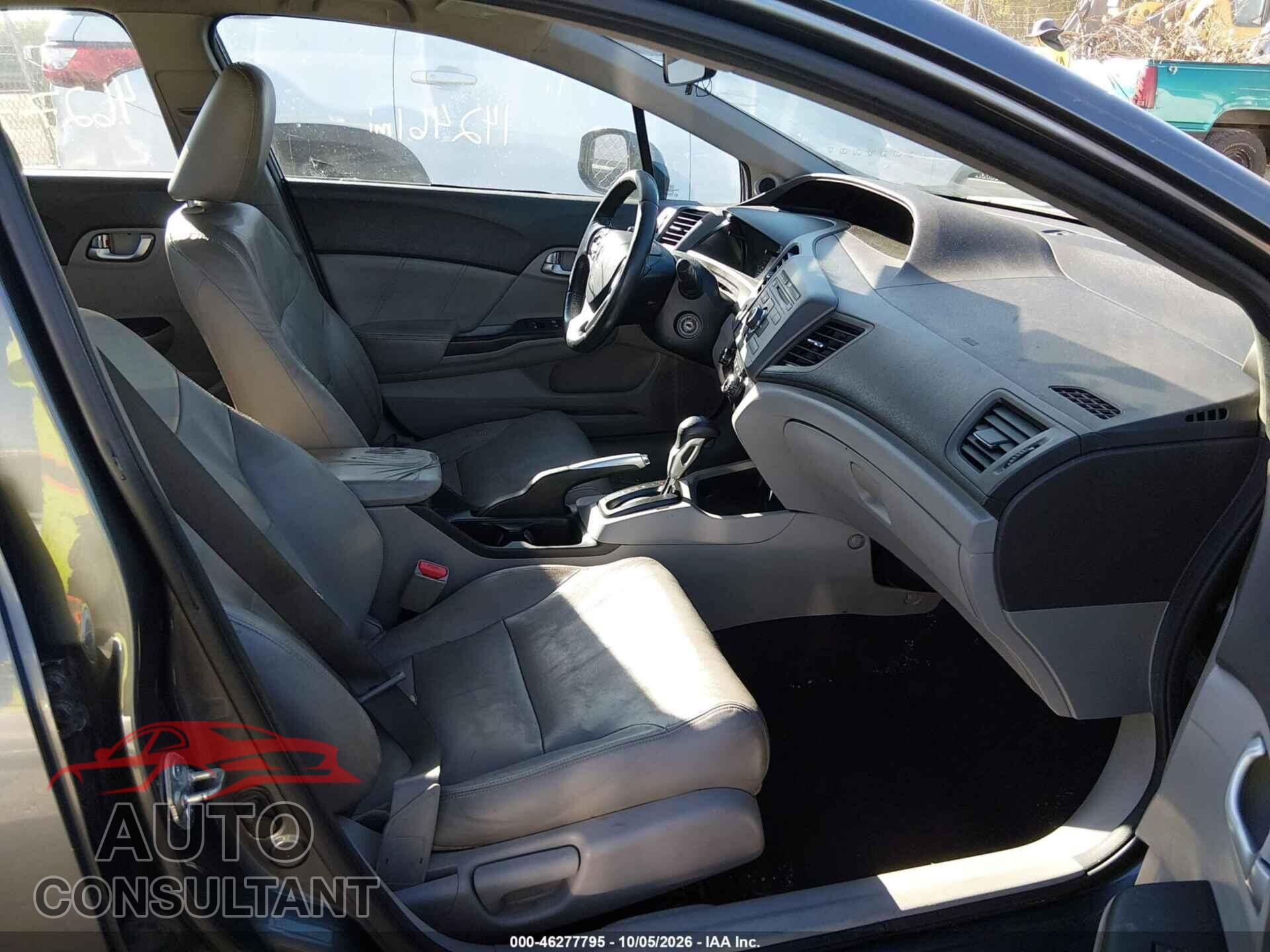 HONDA CIVIC 2012 - 19XFB2F97CE314844