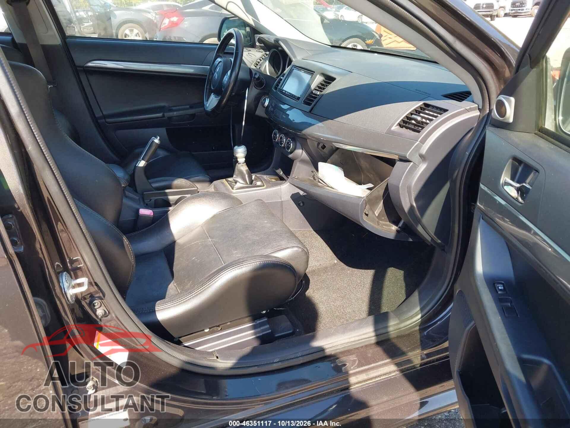MITSUBISHI LANCER EVOLUTION 2011 - JA32W8FV8BU038451