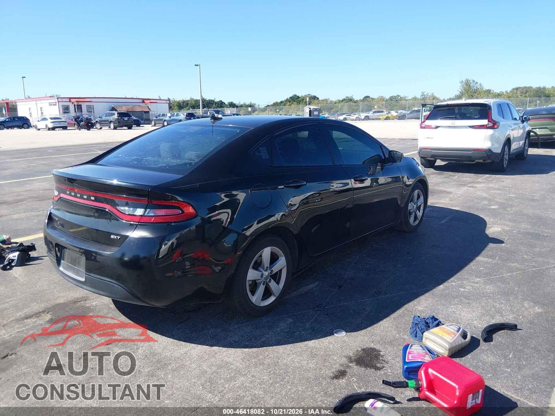 DODGE DART 2015 - 1C3CDFBB8FD369469