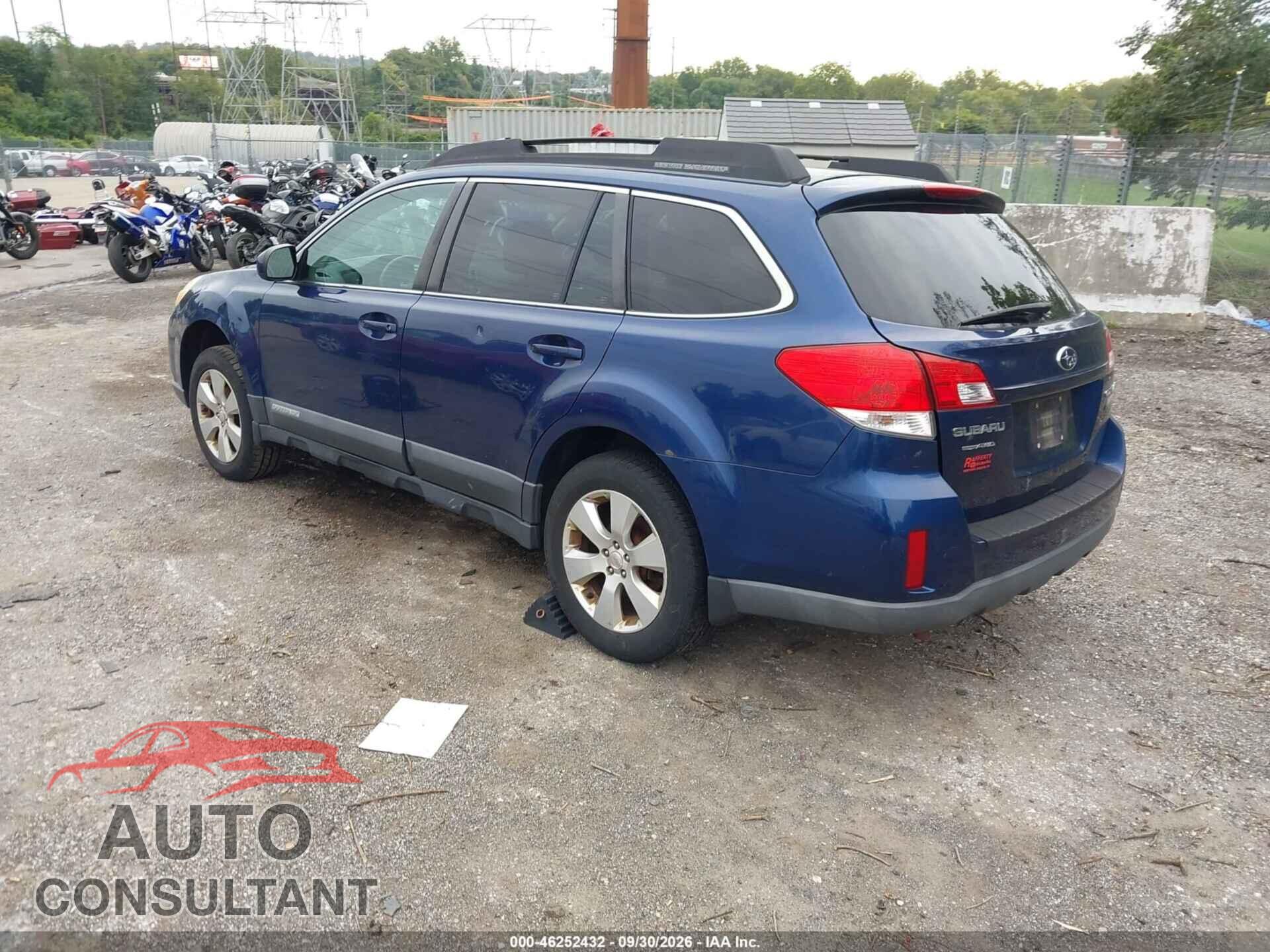 SUBARU OUTBACK 2010 - 4S4BRBJC8A3355514