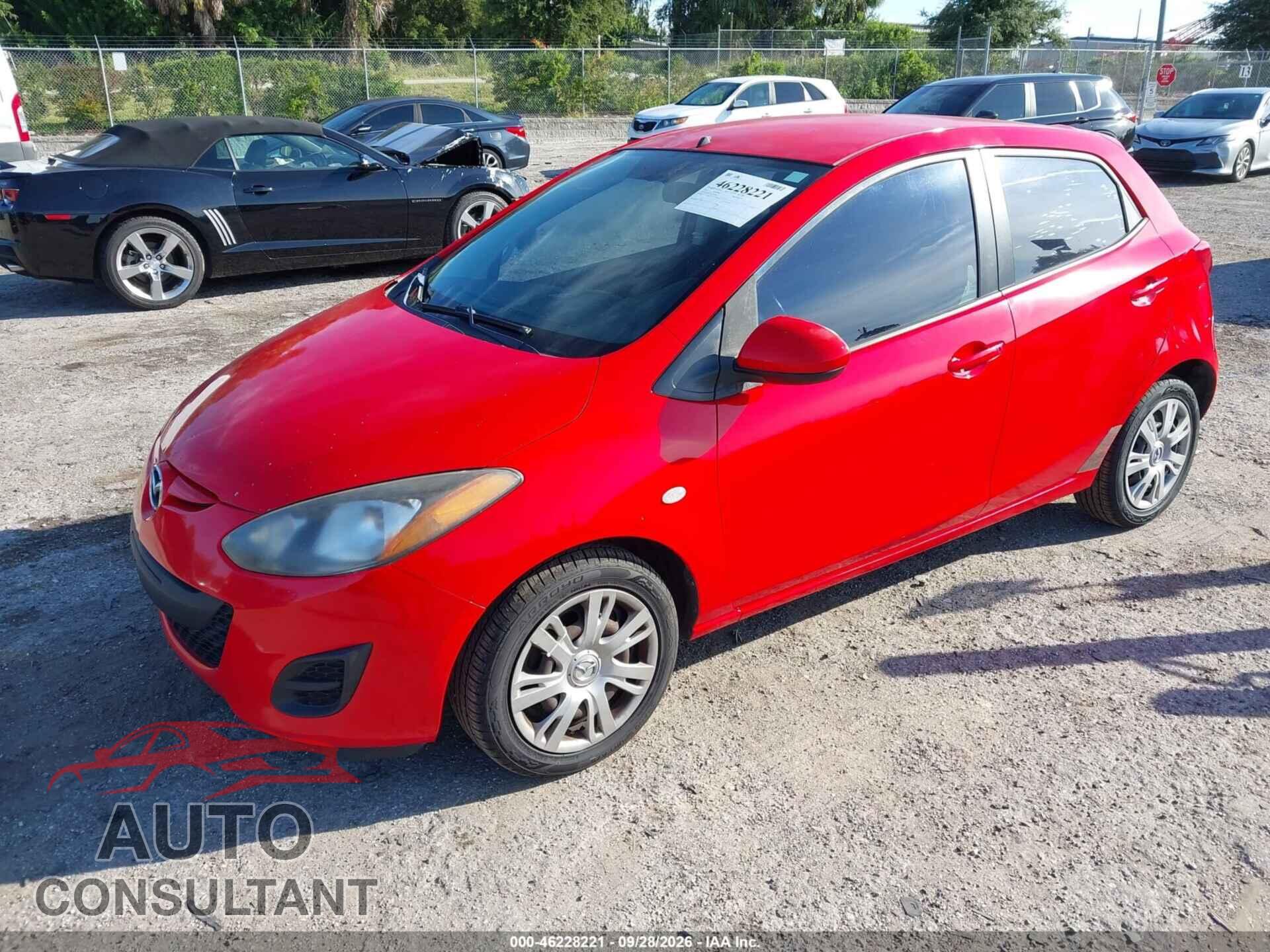 MAZDA MAZDA2 2014 - JM1DE1KY2E0178625