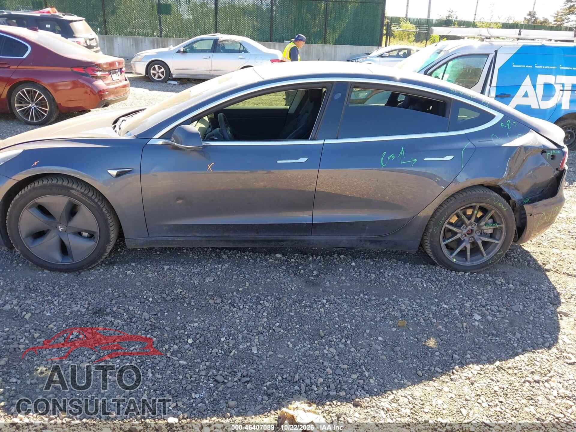 TESLA MODEL 3 2019 - 5YJ3E1EB4KF481292