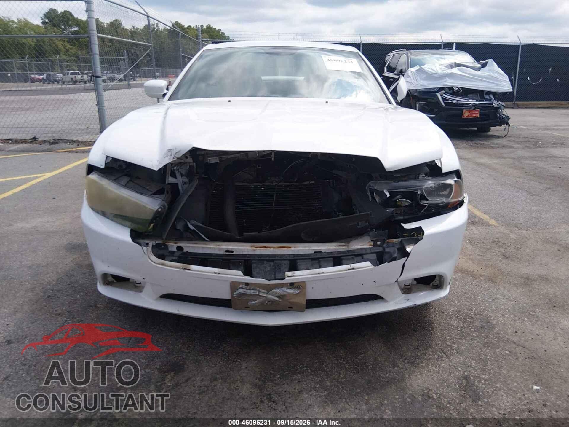 DODGE CHARGER 2012 - 2C3CDXBG5CH139775