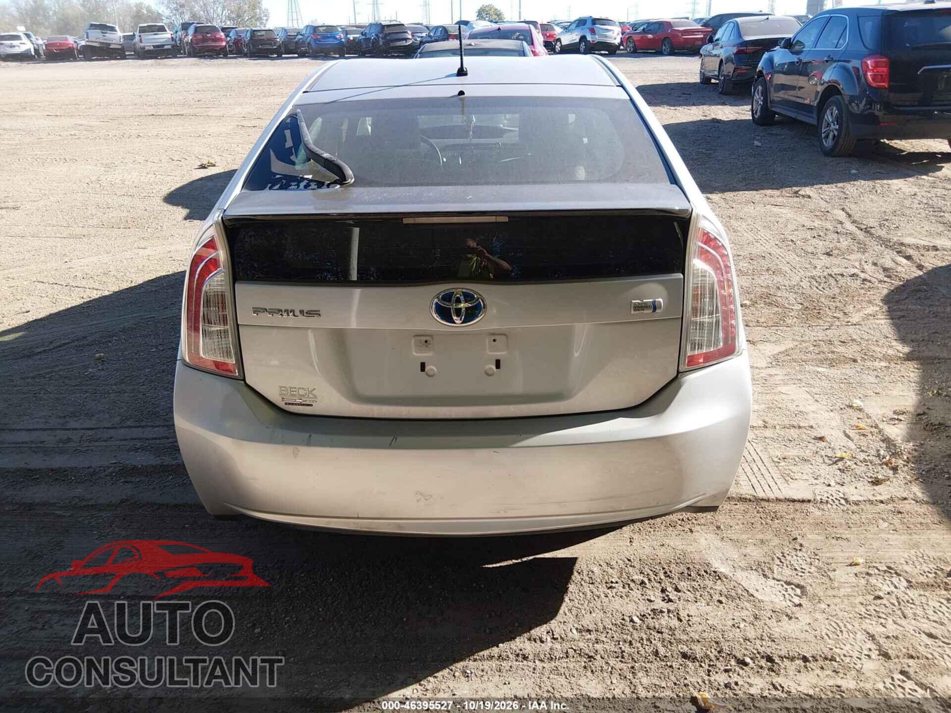TOYOTA PRIUS 2014 - JTDKN3DU4E1805624