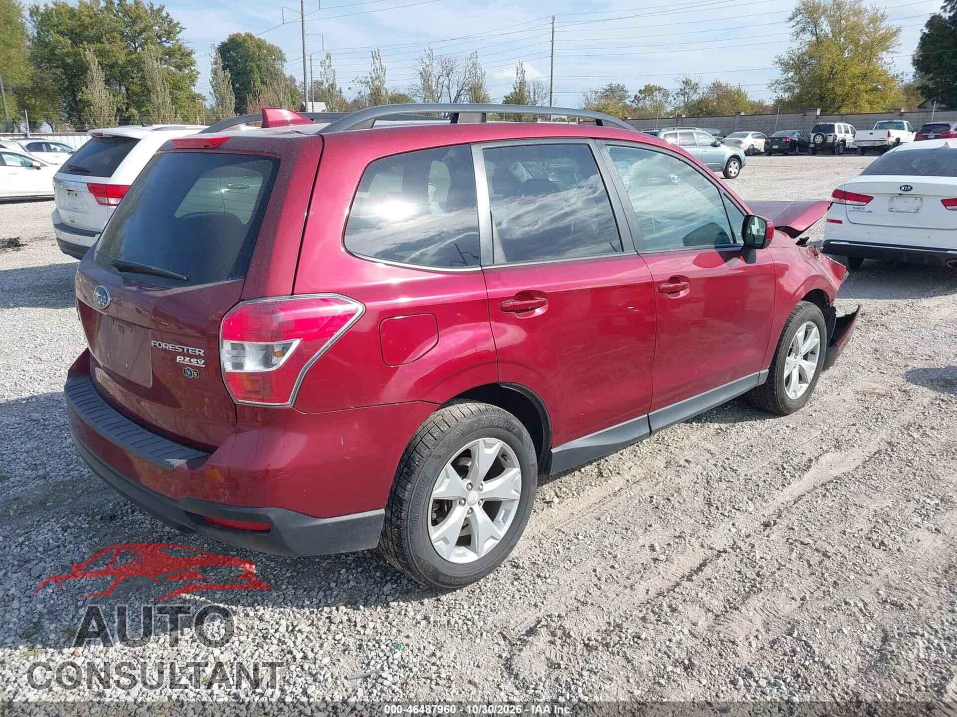 SUBARU FORESTER 2016 - JF2SJADC1GH517367