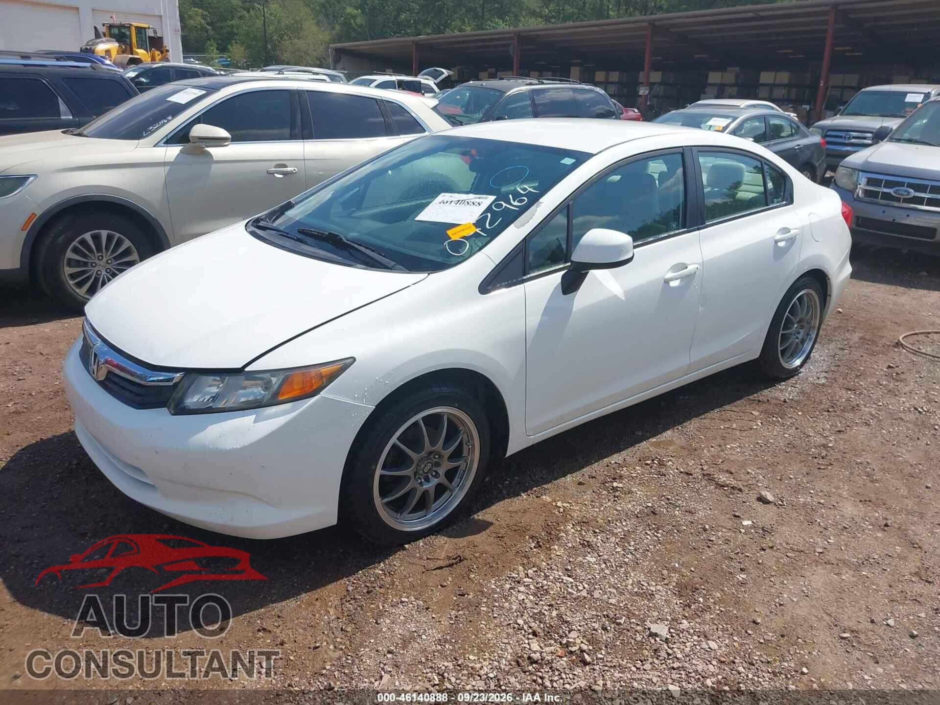 HONDA CIVIC 2012 - 19XFB2F58CE042964