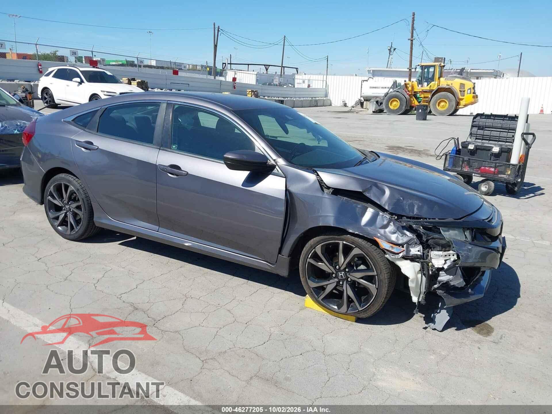HONDA CIVIC 2019 - 2HGFC2F85KH521936