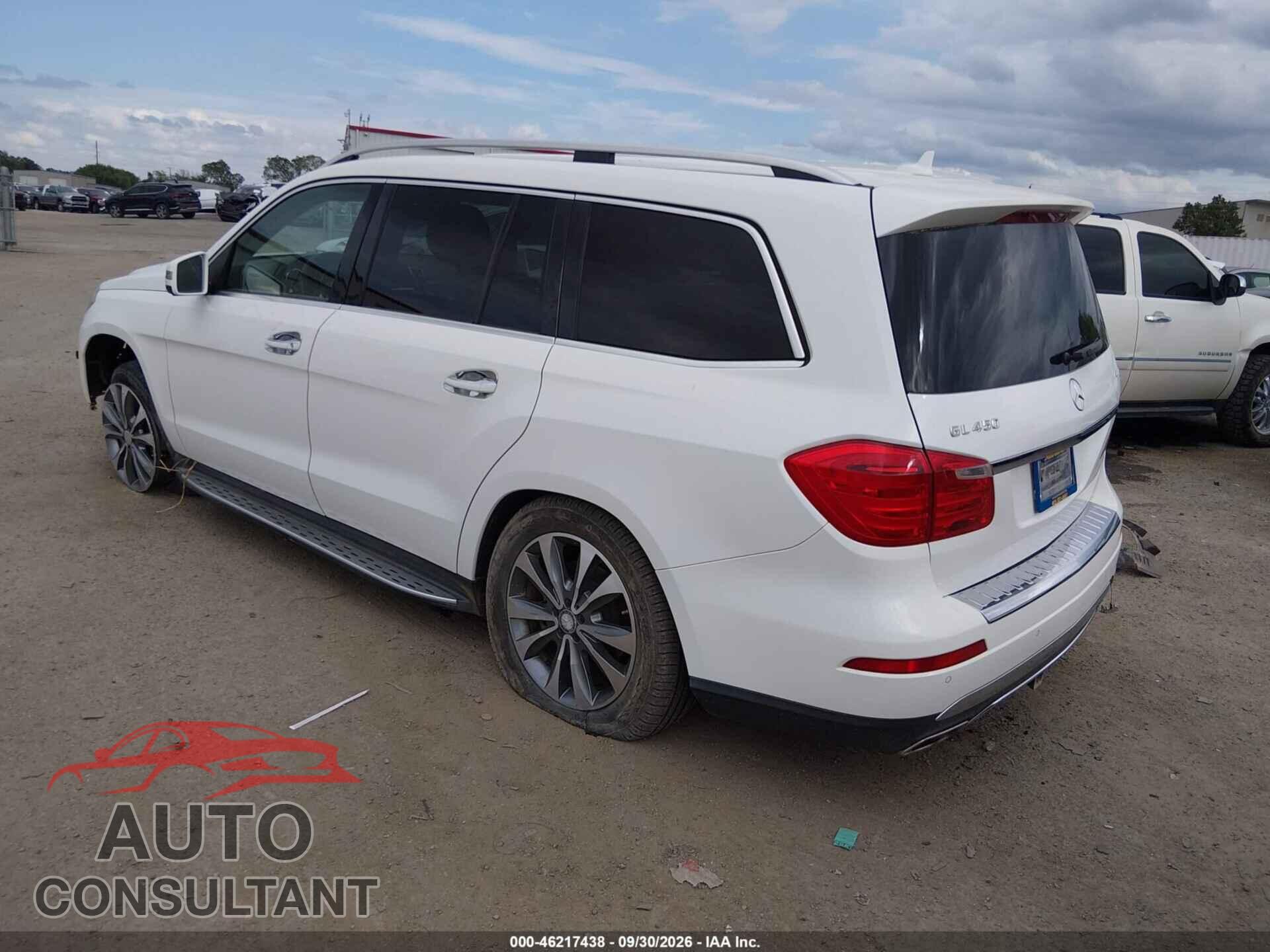 MERCEDES-BENZ GL-CLASS 2014 - 4JGDF7CE3EA371263