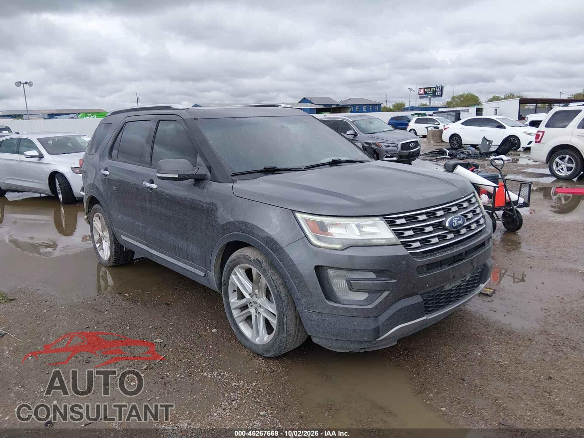 FORD EXPLORER 2017 - 1FM5K7F83HGA42683