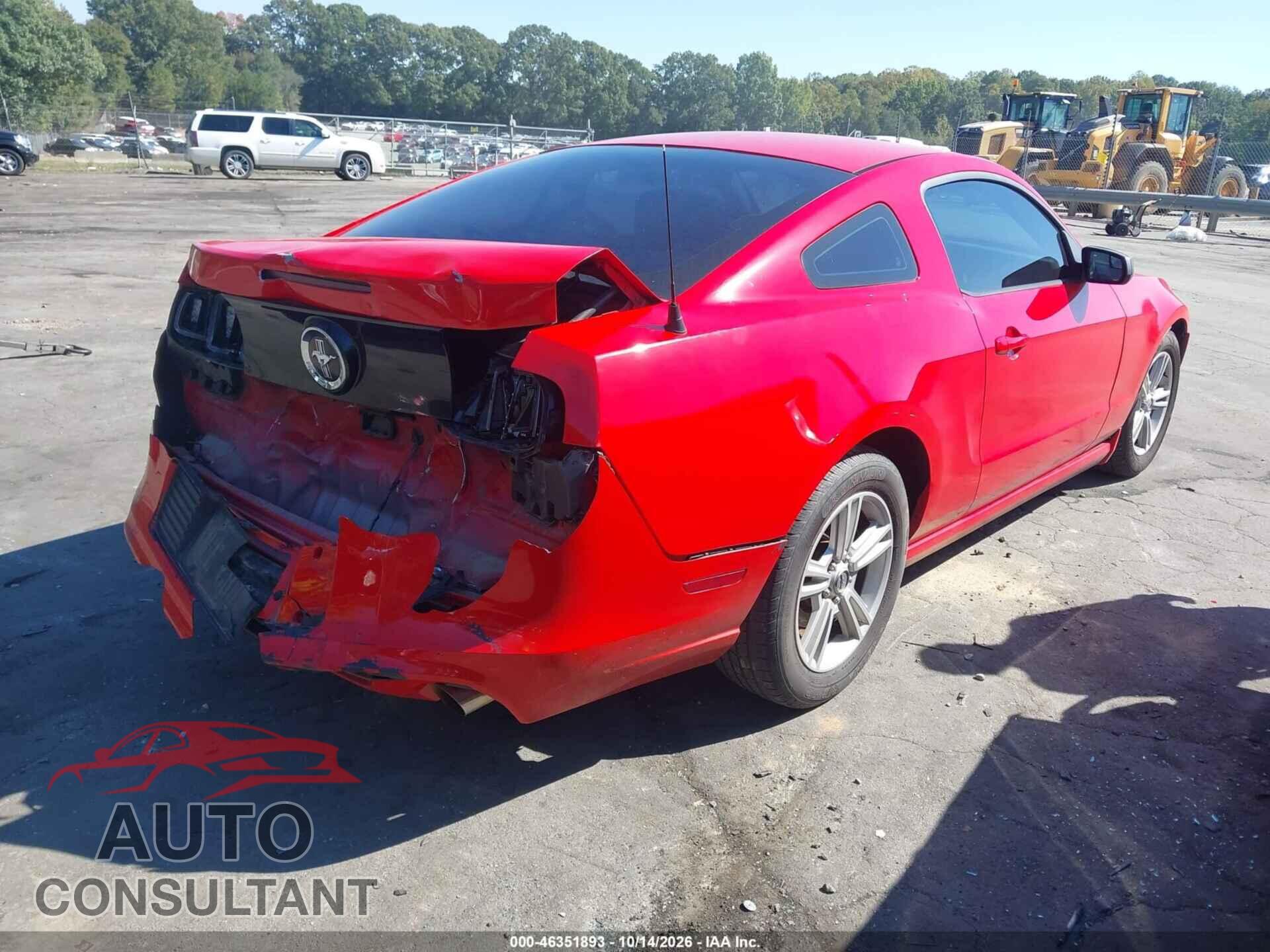 FORD MUSTANG 2014 - 1ZVBP8AM4E5246545