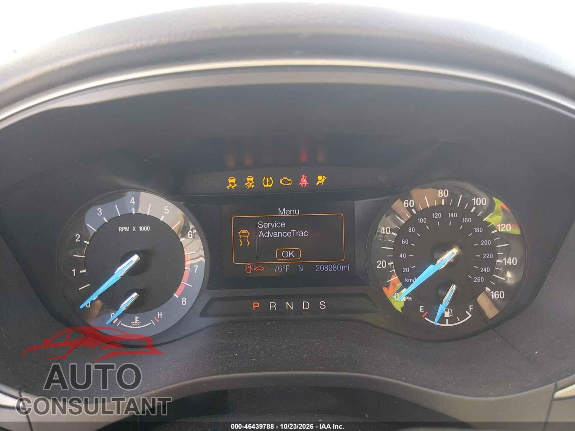 FORD FUSION 2013 - 3FA6P0H94DR205082