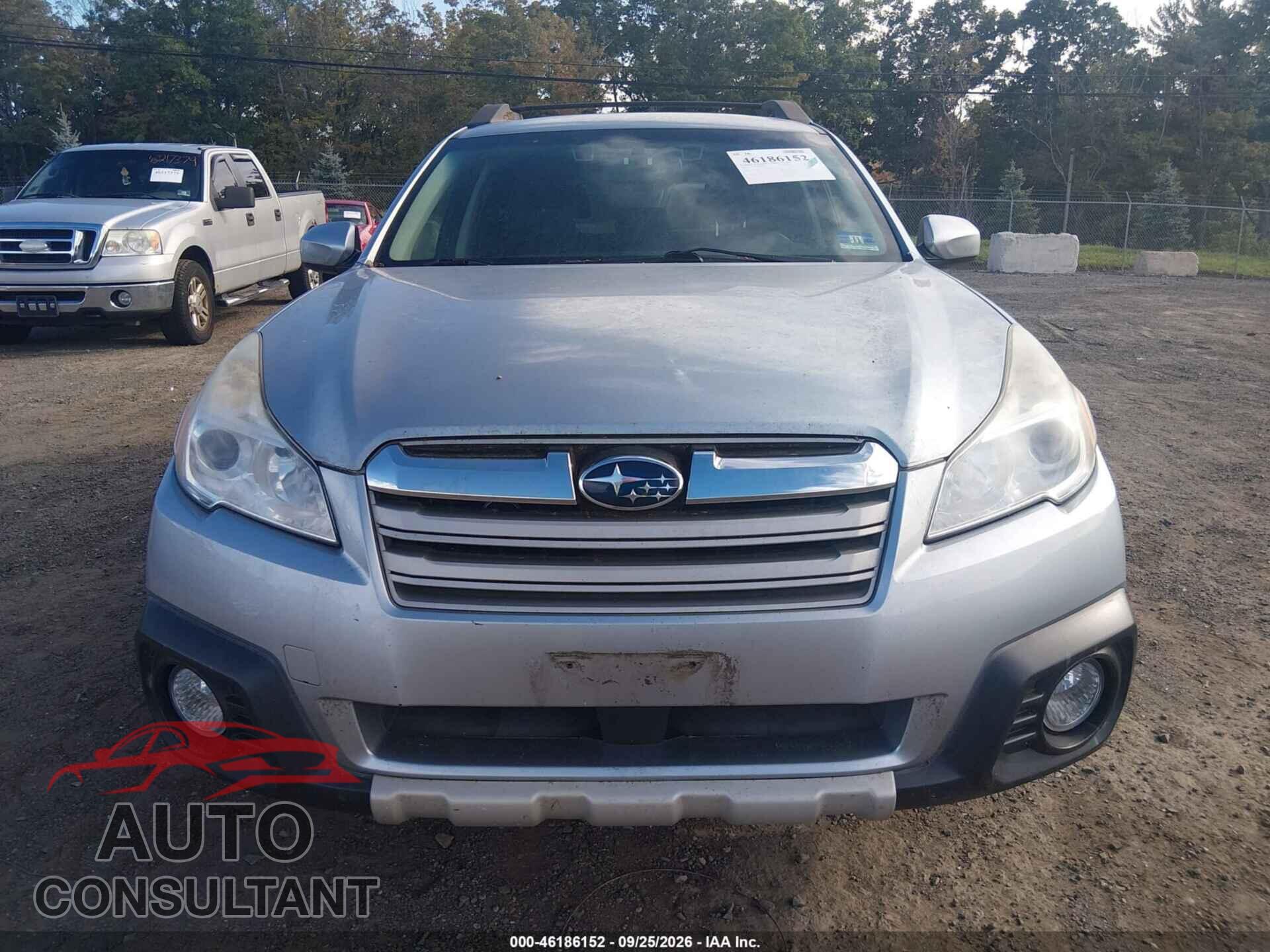SUBARU OUTBACK 2014 - 4S4BRBNC4E3250856