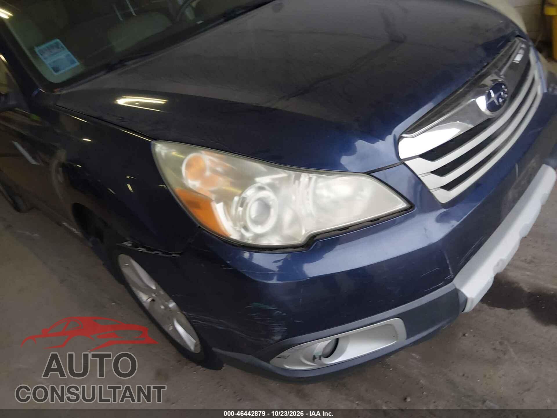 SUBARU OUTBACK 2011 - 4S4BRBKC1B3351398
