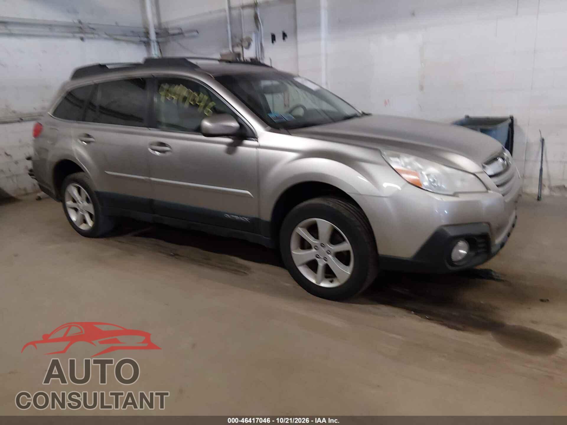 SUBARU OUTBACK 2014 - 4S4BRCCC4E3294039