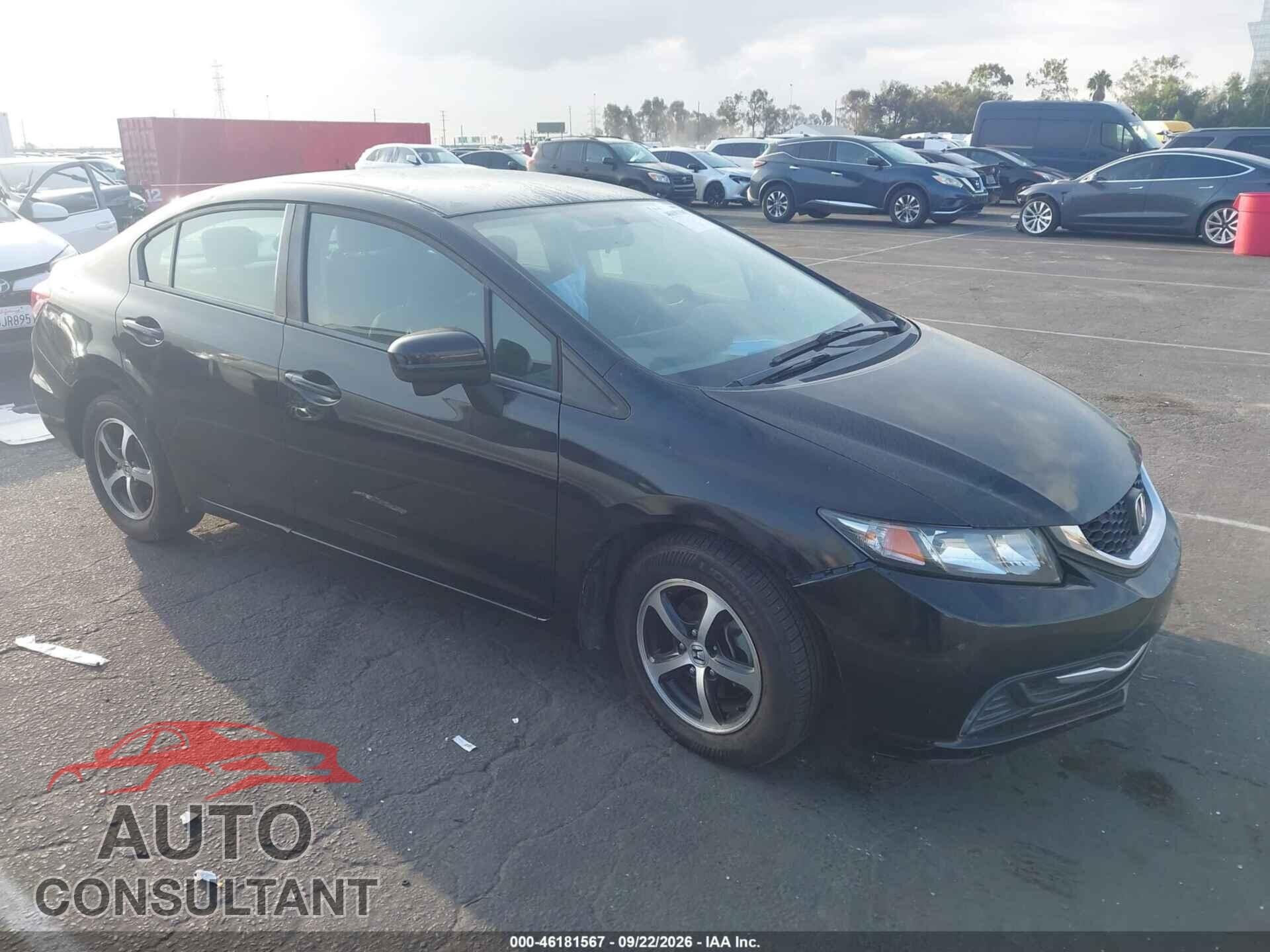 HONDA CIVIC 2015 - 19XFB2F77FE282271