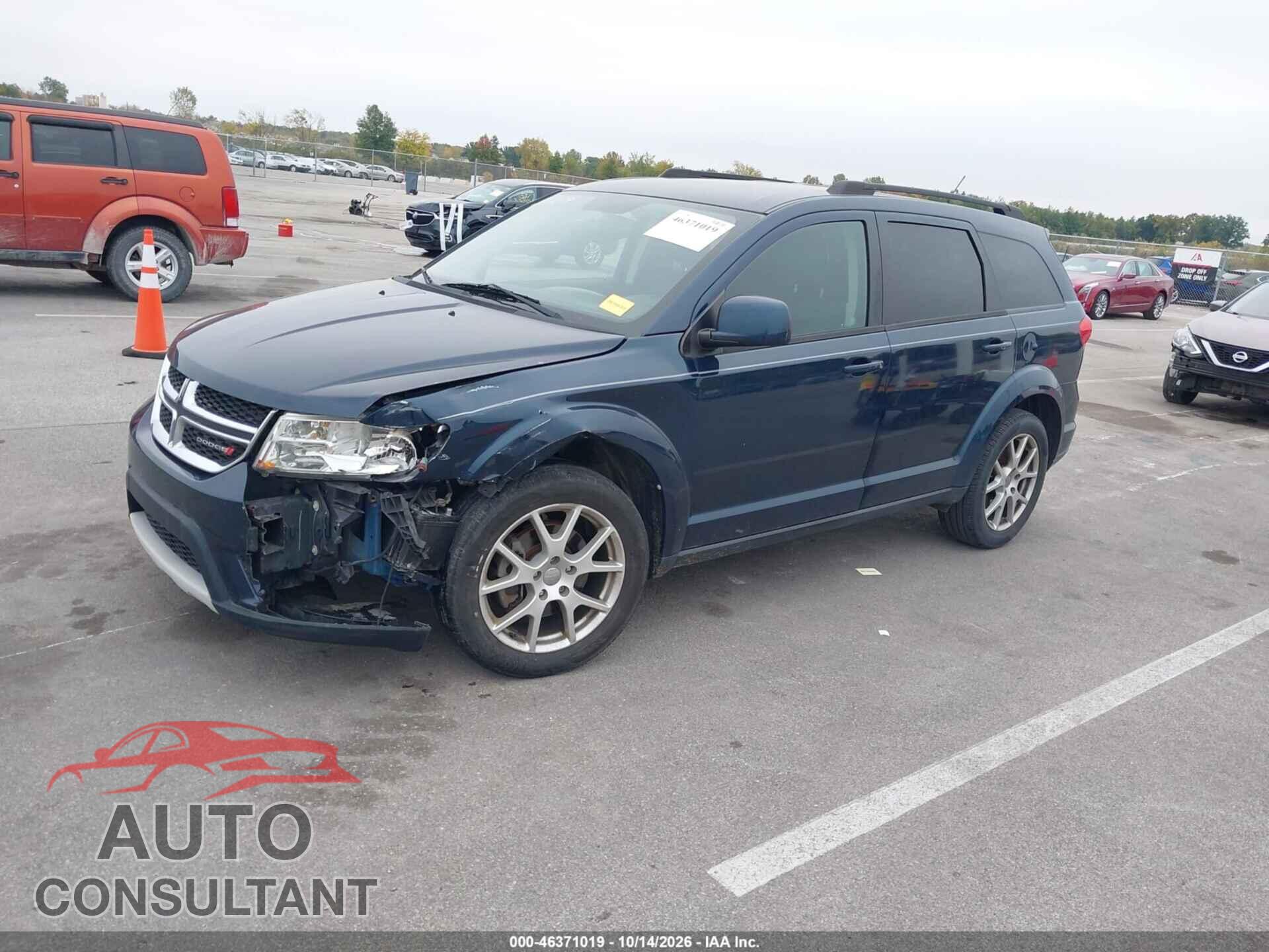 DODGE JOURNEY 2013 - 3C4PDCBG4DT505143