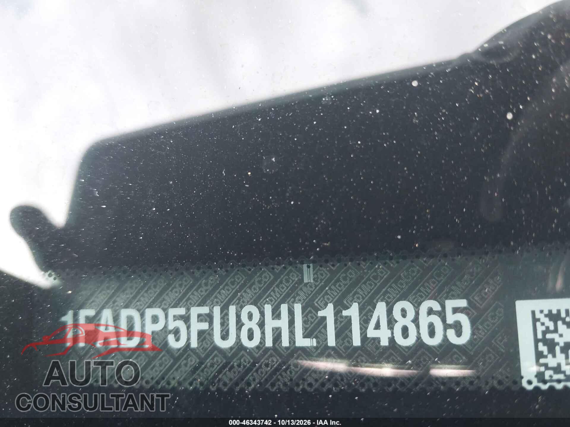 FORD C-MAX ENERGI 2017 - 1FADP5FU8HL114865