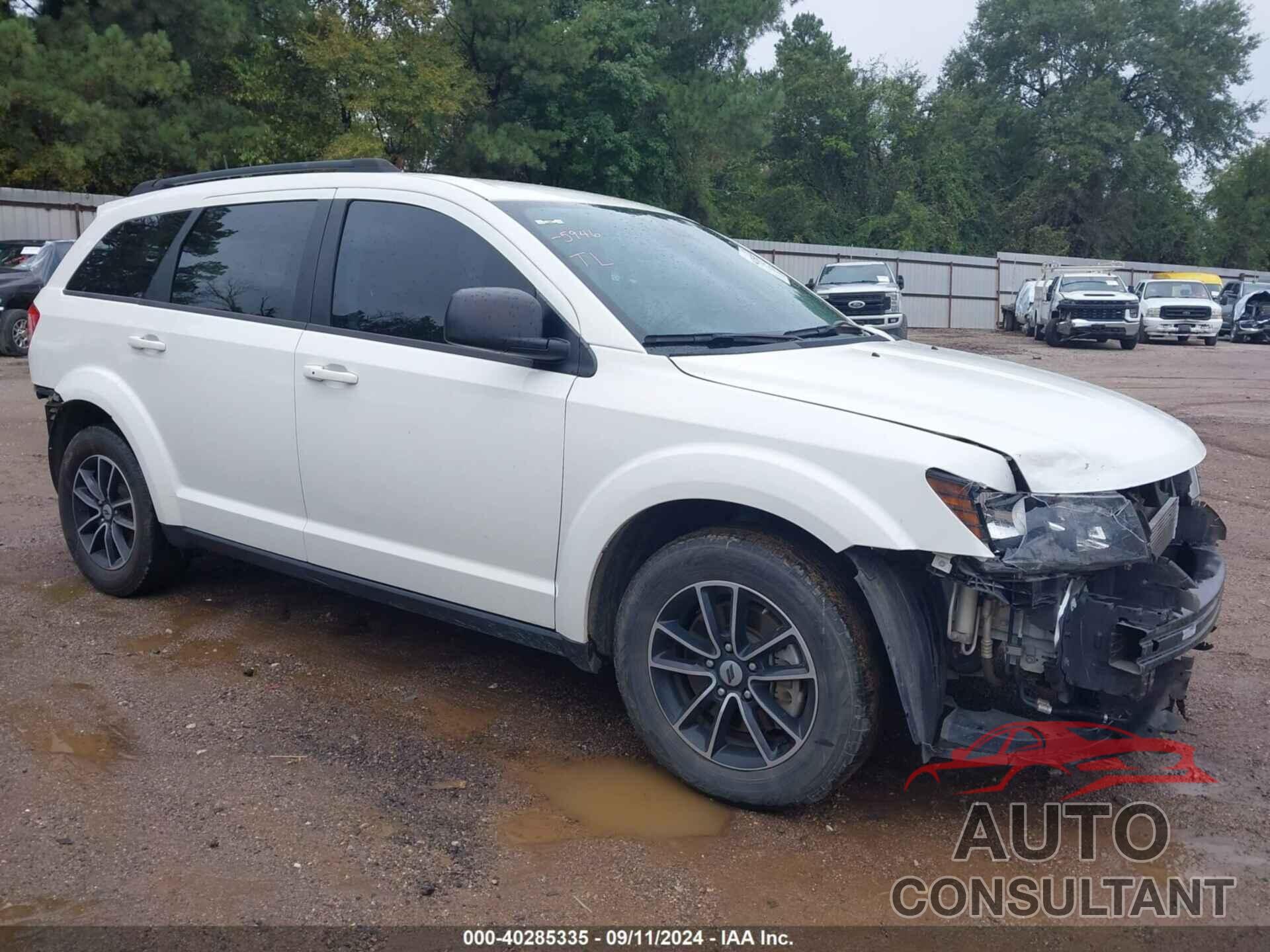 DODGE JOURNEY 2018 - 3C4PDCAB0JT496894