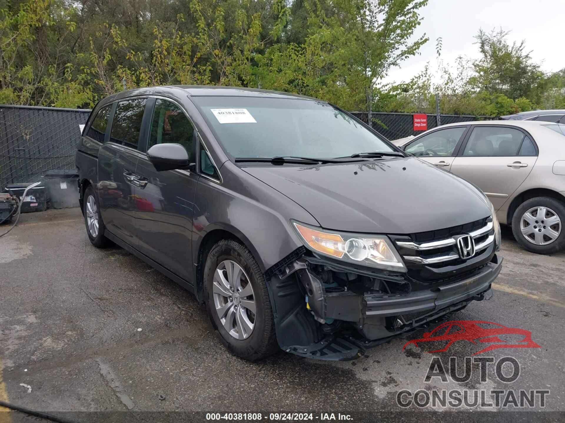 HONDA ODYSSEY 2016 - 5FNRL5H37GB082041