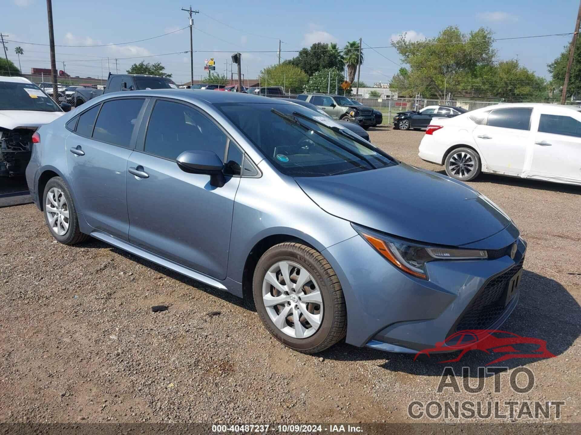 TOYOTA COROLLA 2020 - JTDEPRAE0LJ107032