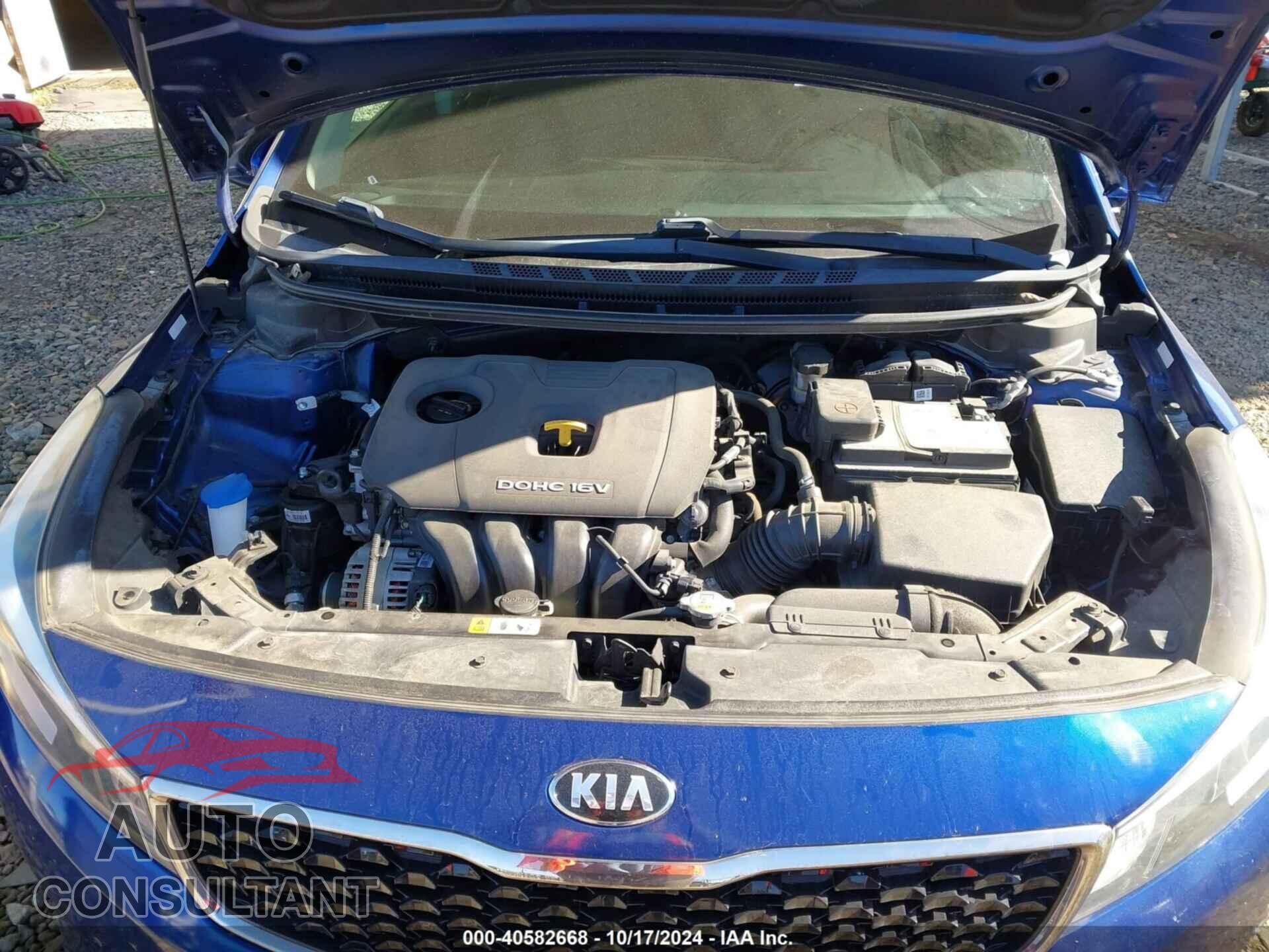 KIA FORTE 2018 - 3KPFK4A76JE183310