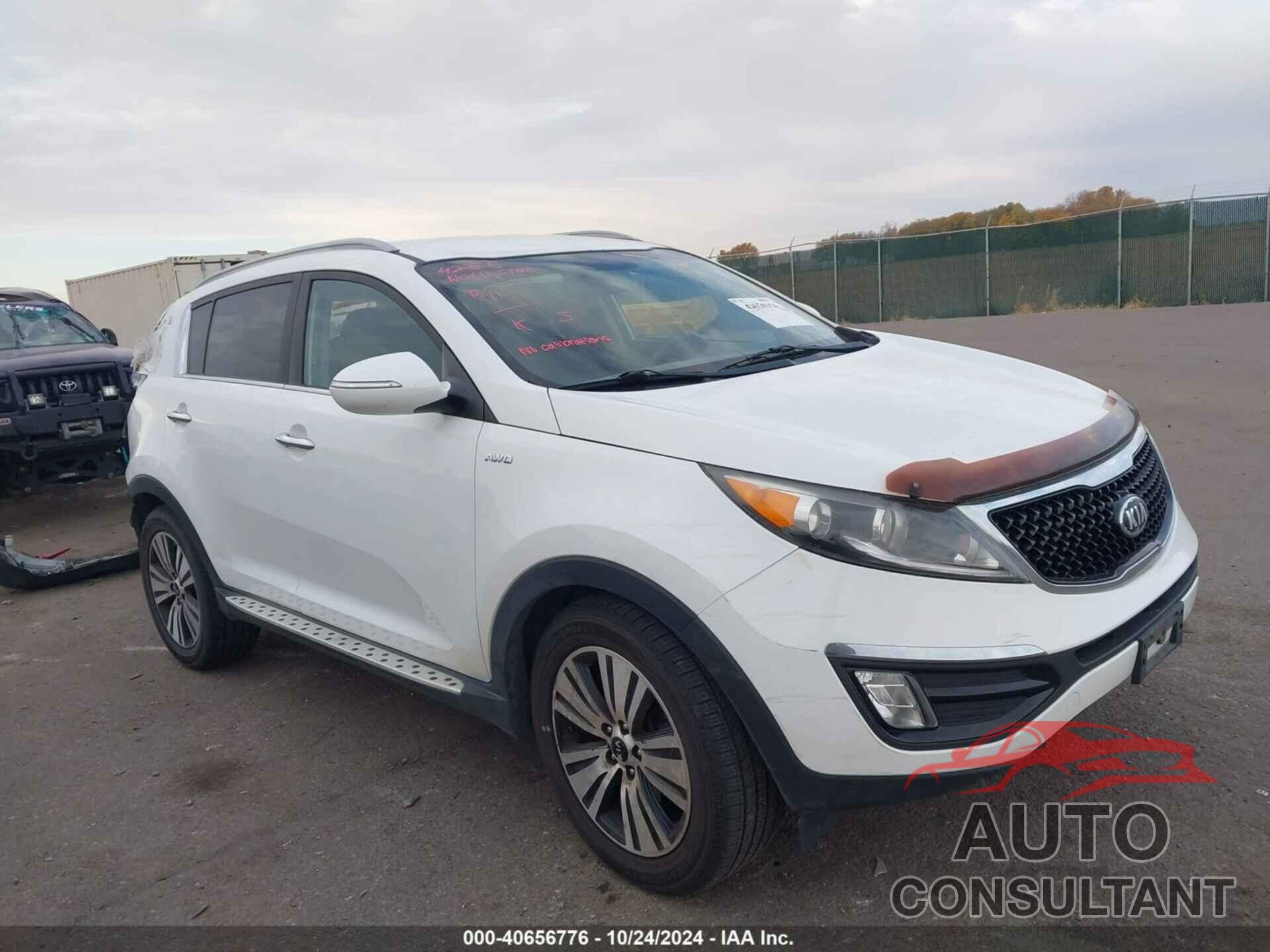KIA SPORTAGE 2014 - KNDPCCAC4E7644583