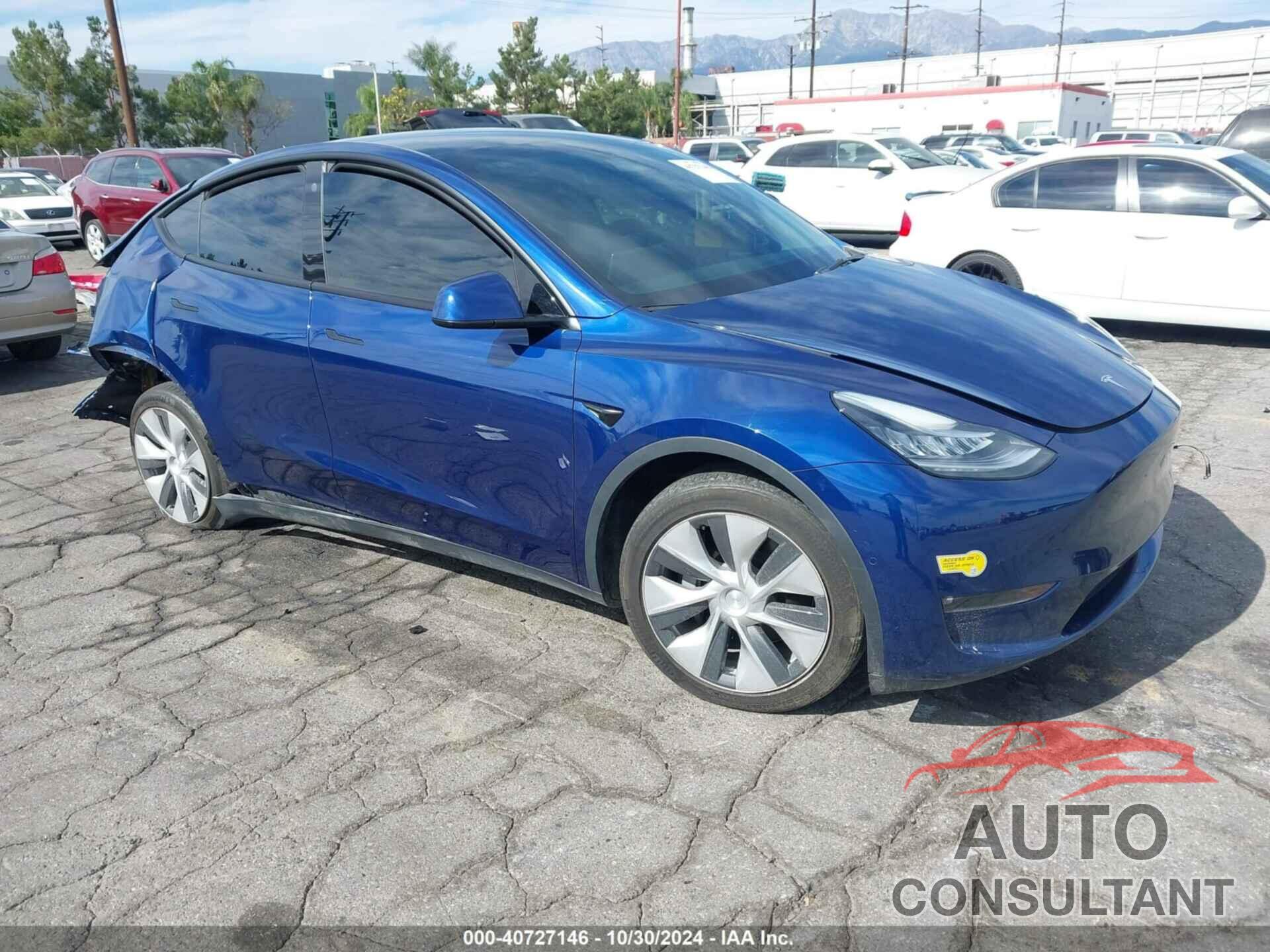 TESLA MODEL Y 2022 - 7SAYGAEE8NF378927