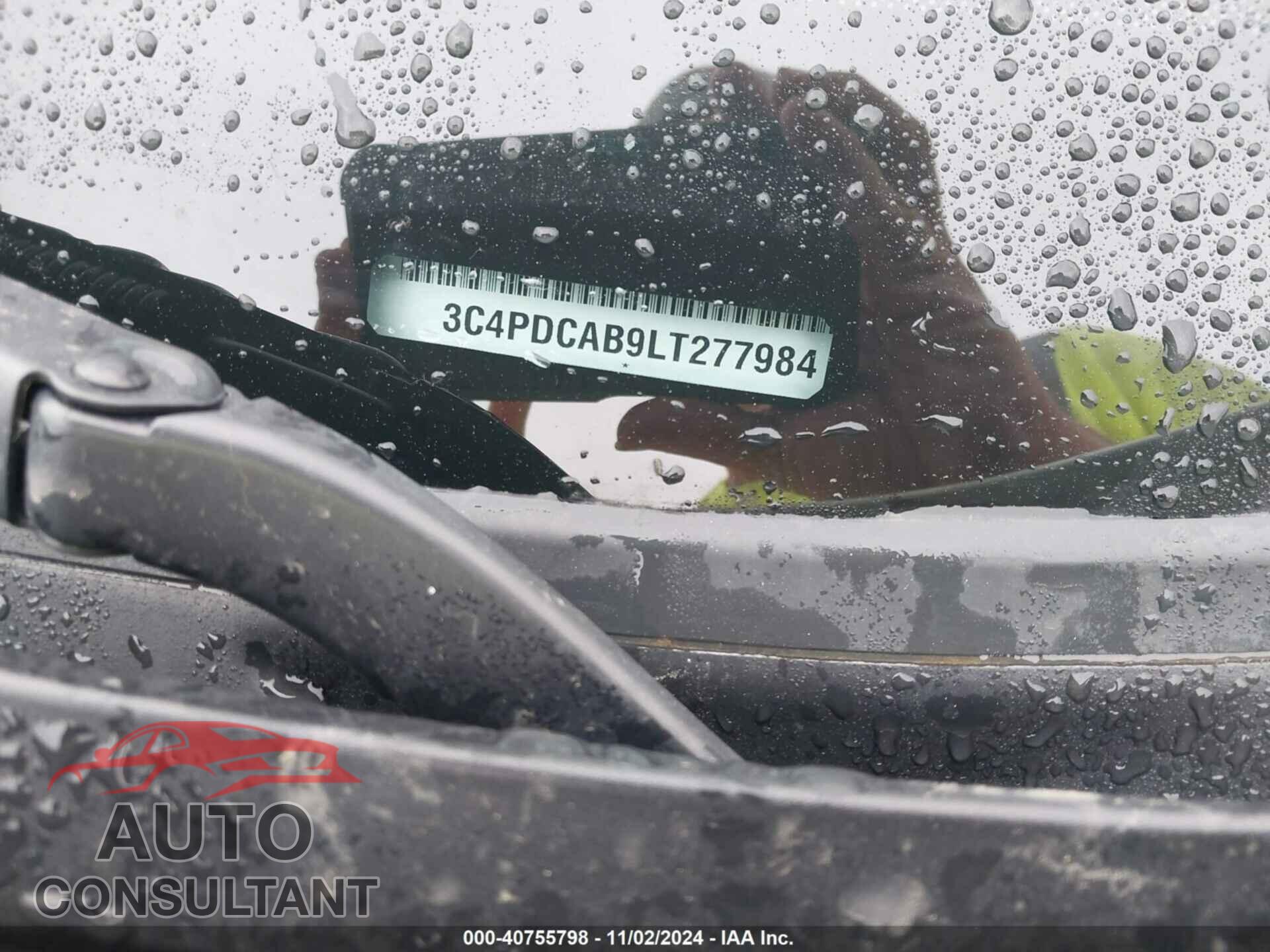 DODGE JOURNEY 2020 - 3C4PDCAB9LT277984