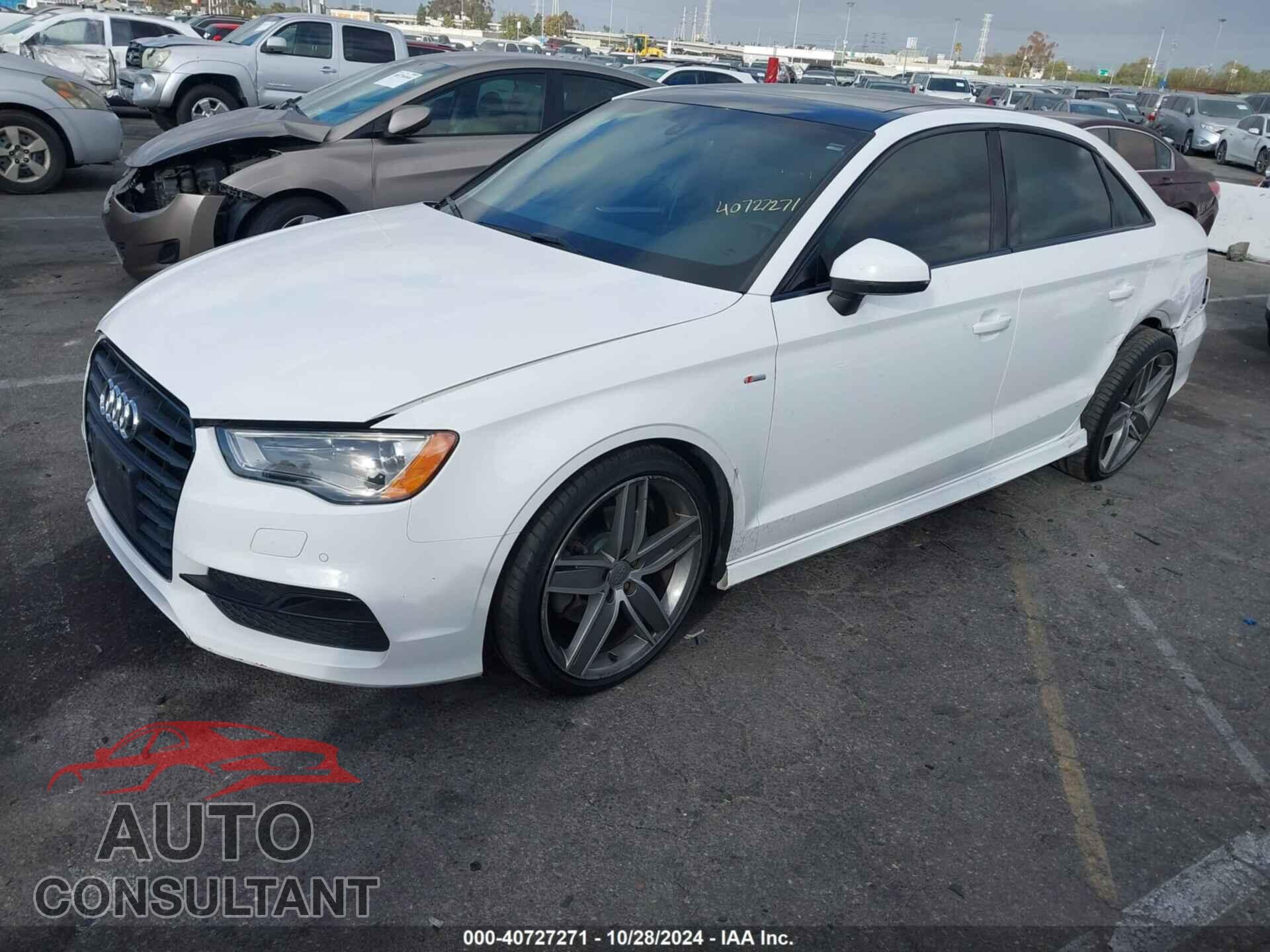 AUDI A3 2016 - WAUA7GFF9G1102192