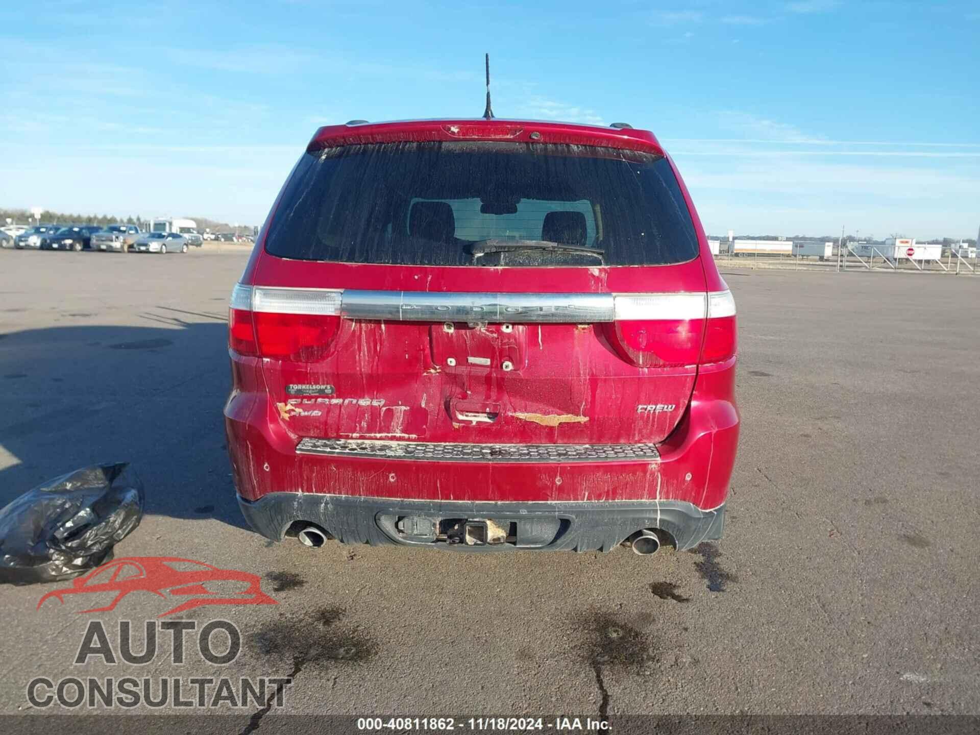DODGE DURANGO 2011 - 1D4SE4GT5BC631011