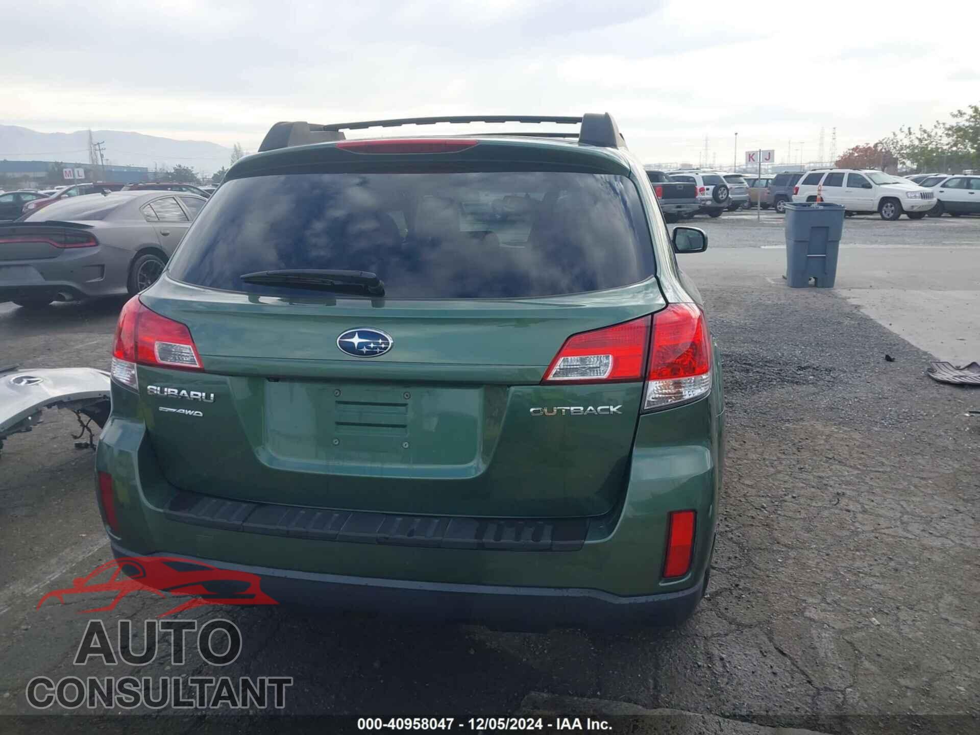 SUBARU OUTBACK 2010 - 4S4BRCLCXA3313381