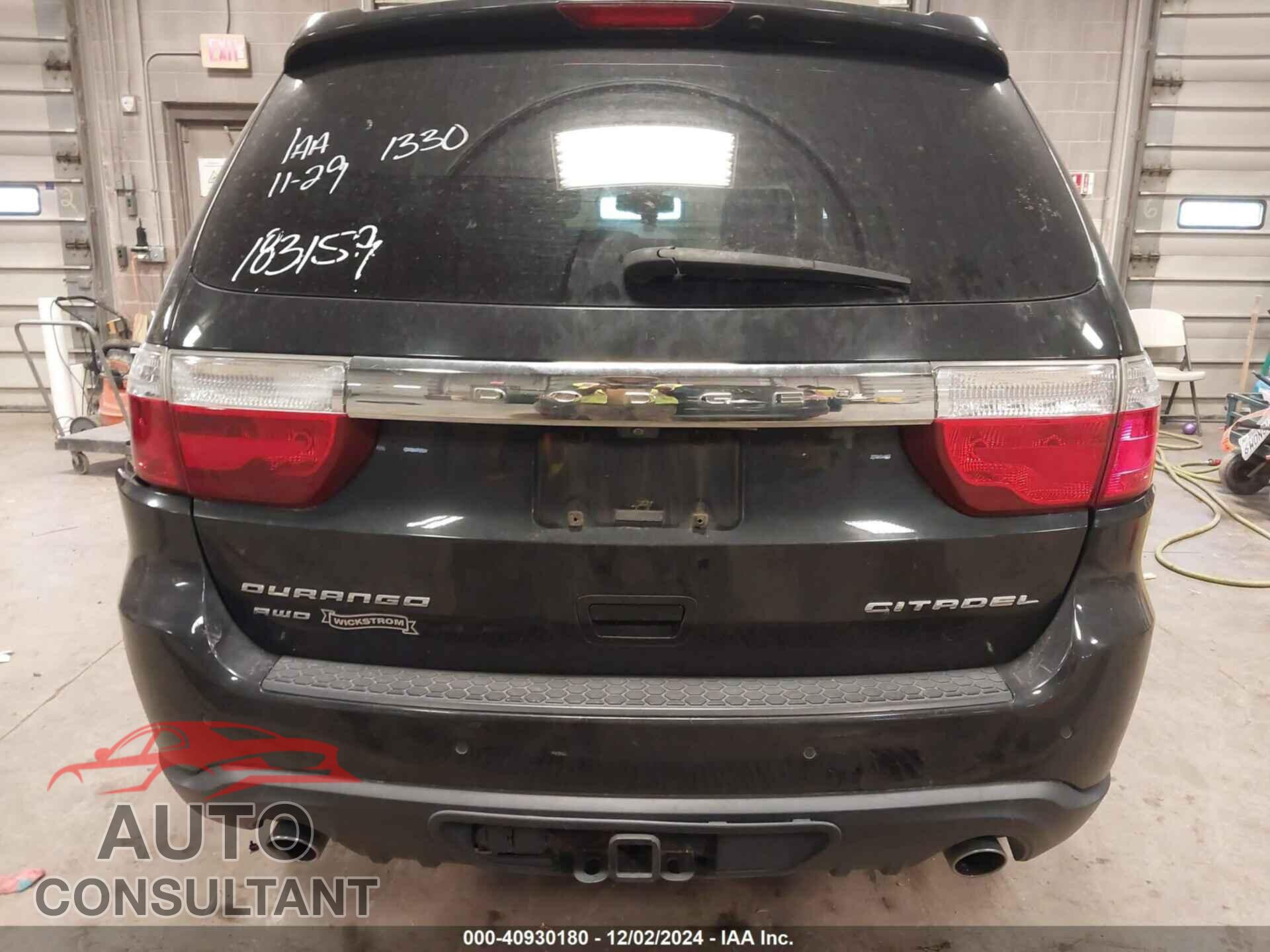 DODGE DURANGO 2012 - 1C4SDJET5CC183159