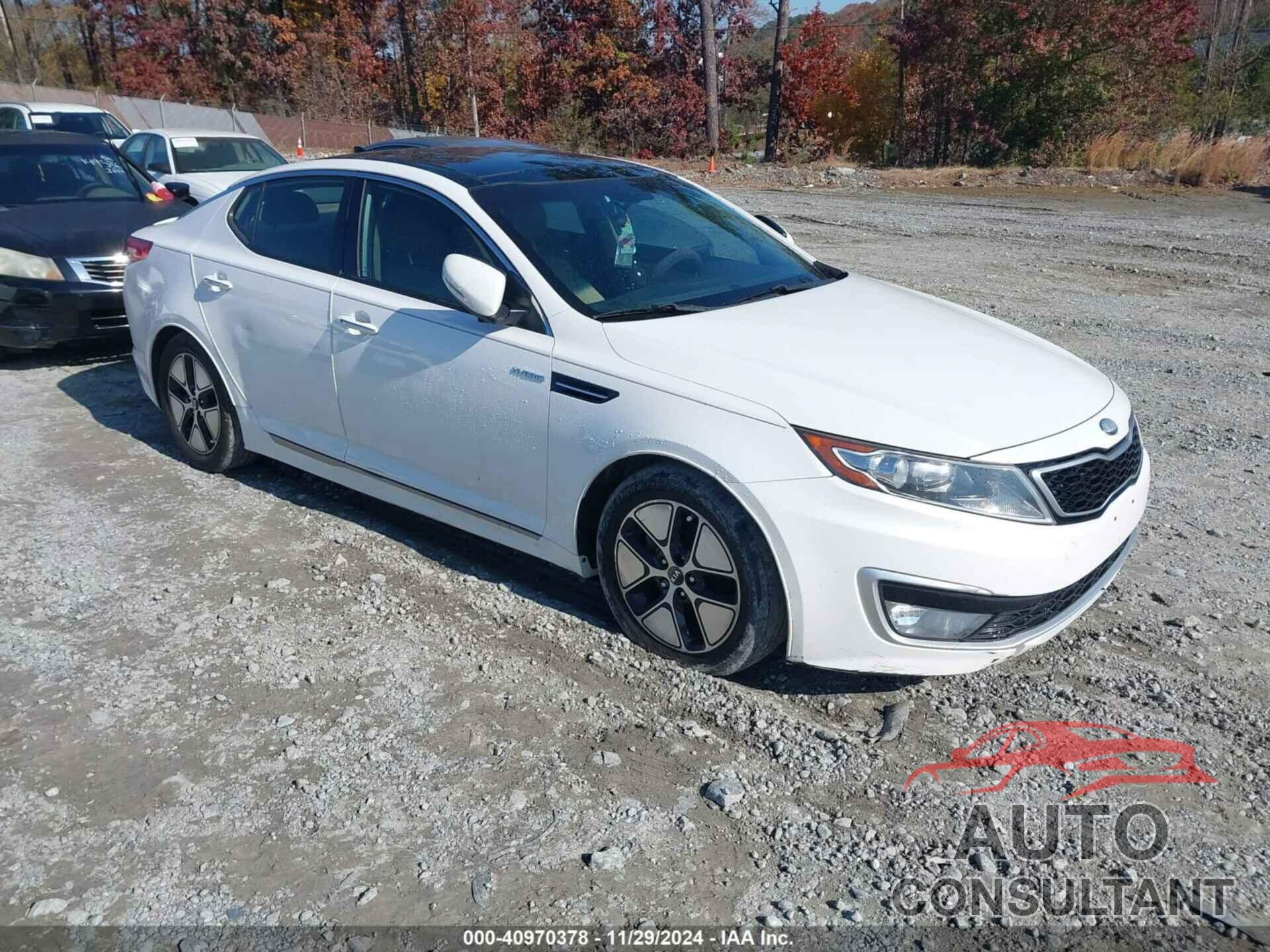 KIA OPTIMA HYBRID 2013 - KNAGM4AD5D5037868