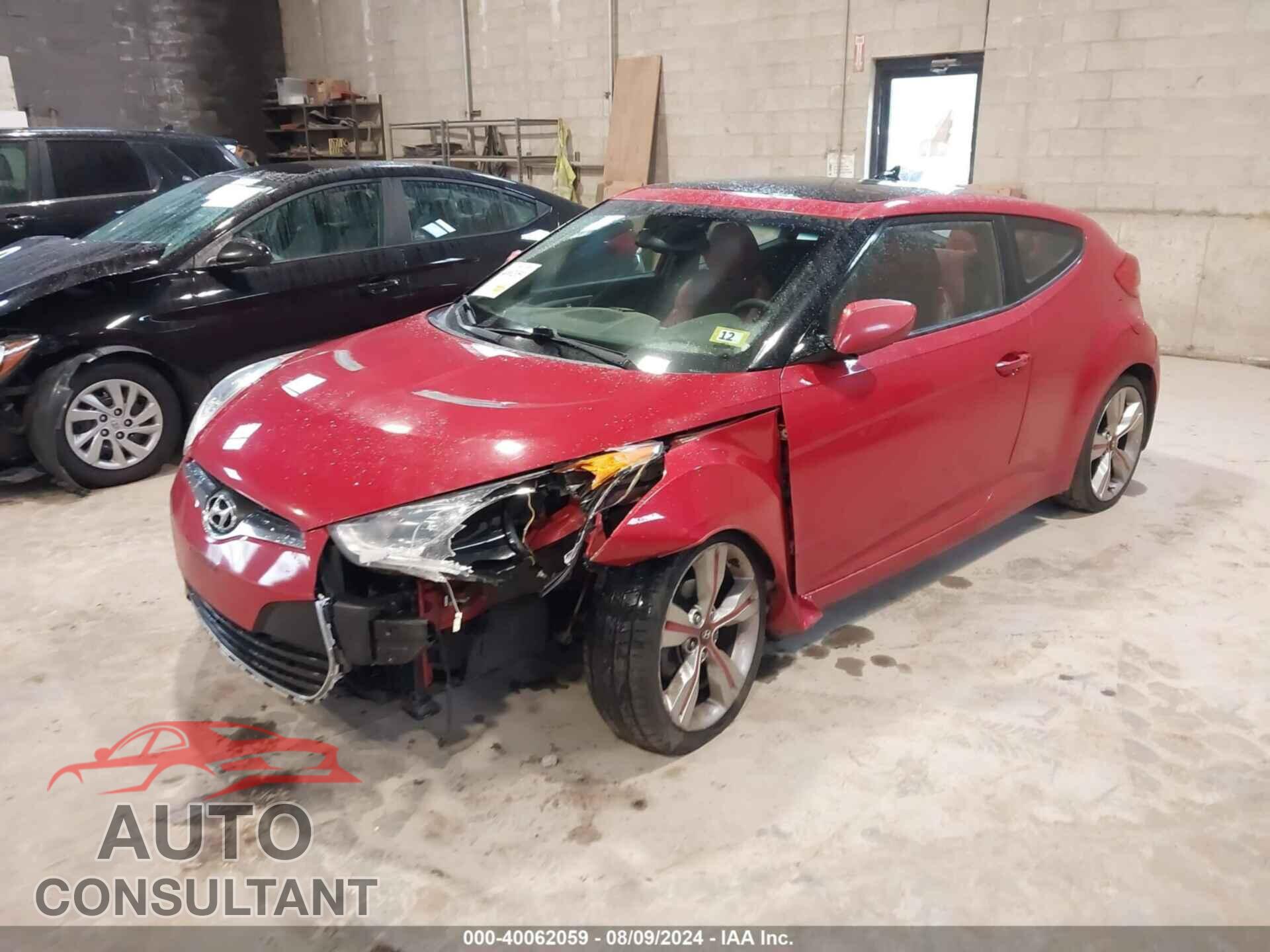 HYUNDAI VELOSTER 2013 - KMHTC6AD7DU142638