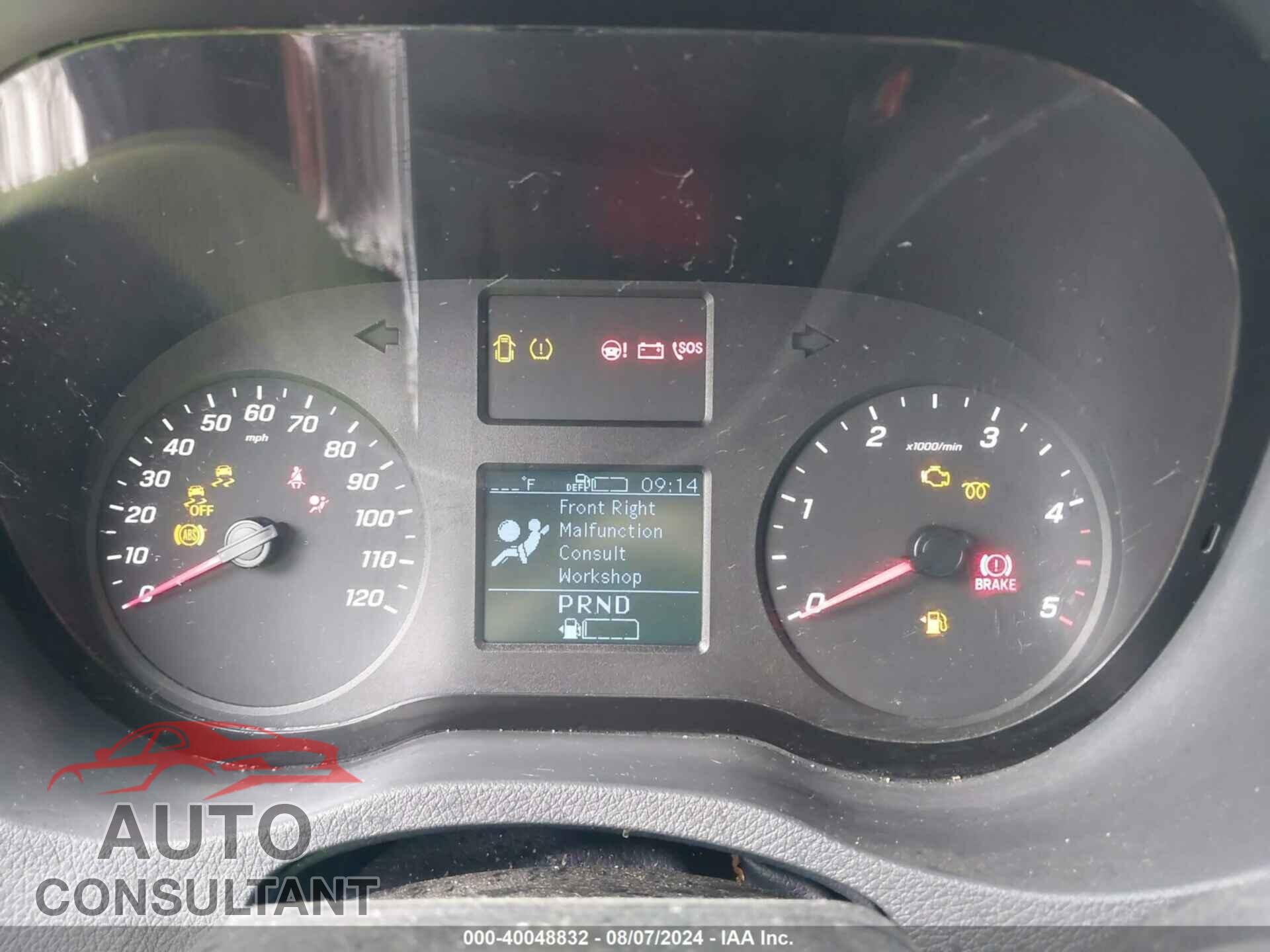 MERCEDES-BENZ SPRINTER 2500 2020 - W1W4EBHY8LT024577