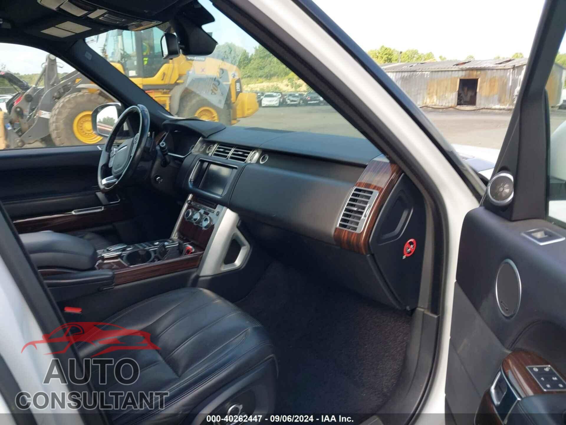 LAND ROVER RANGE ROVER 2016 - SALGS2KF3GA250996
