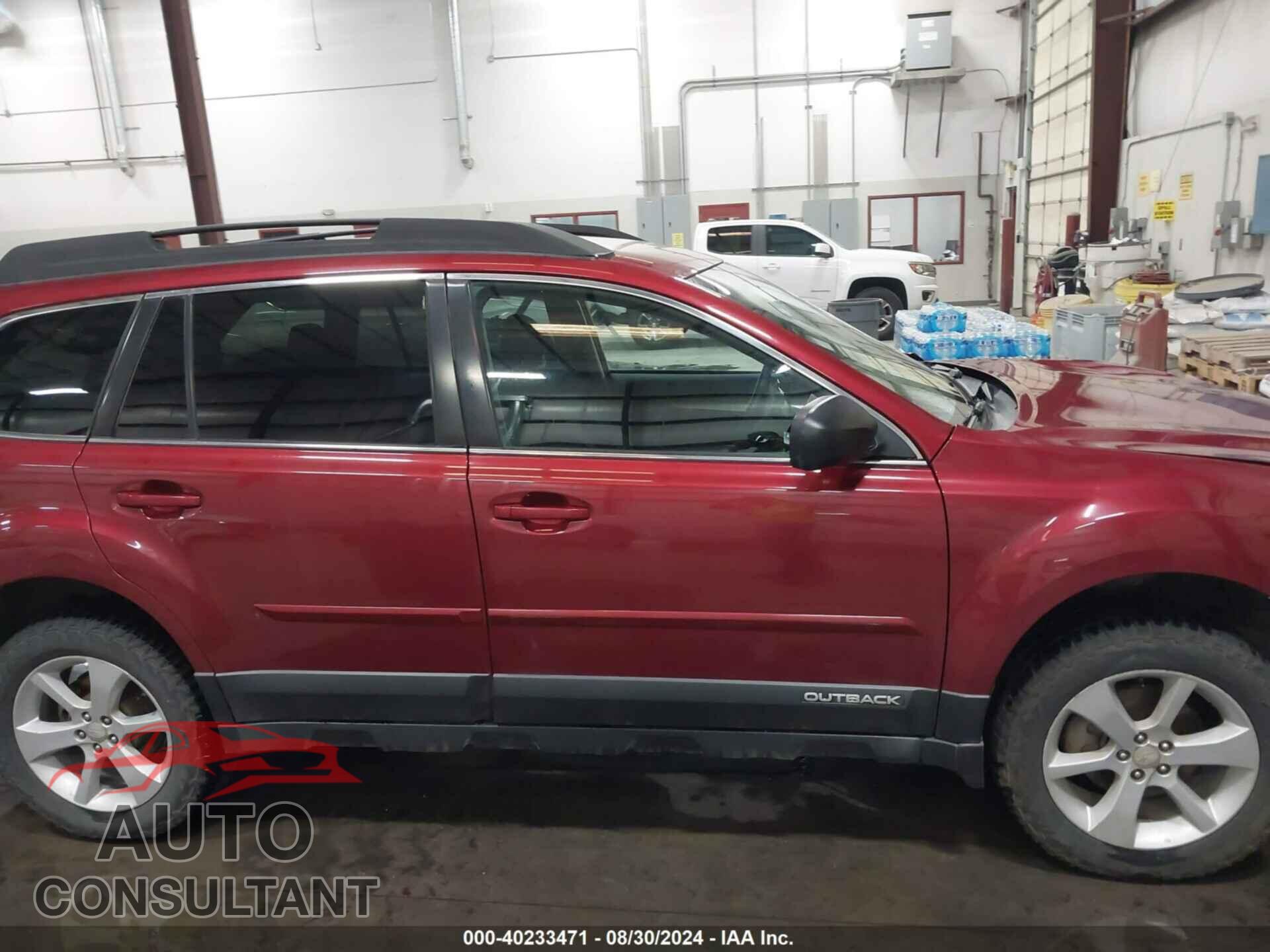 SUBARU OUTBACK 2013 - 4S4BRCCC1D3289072