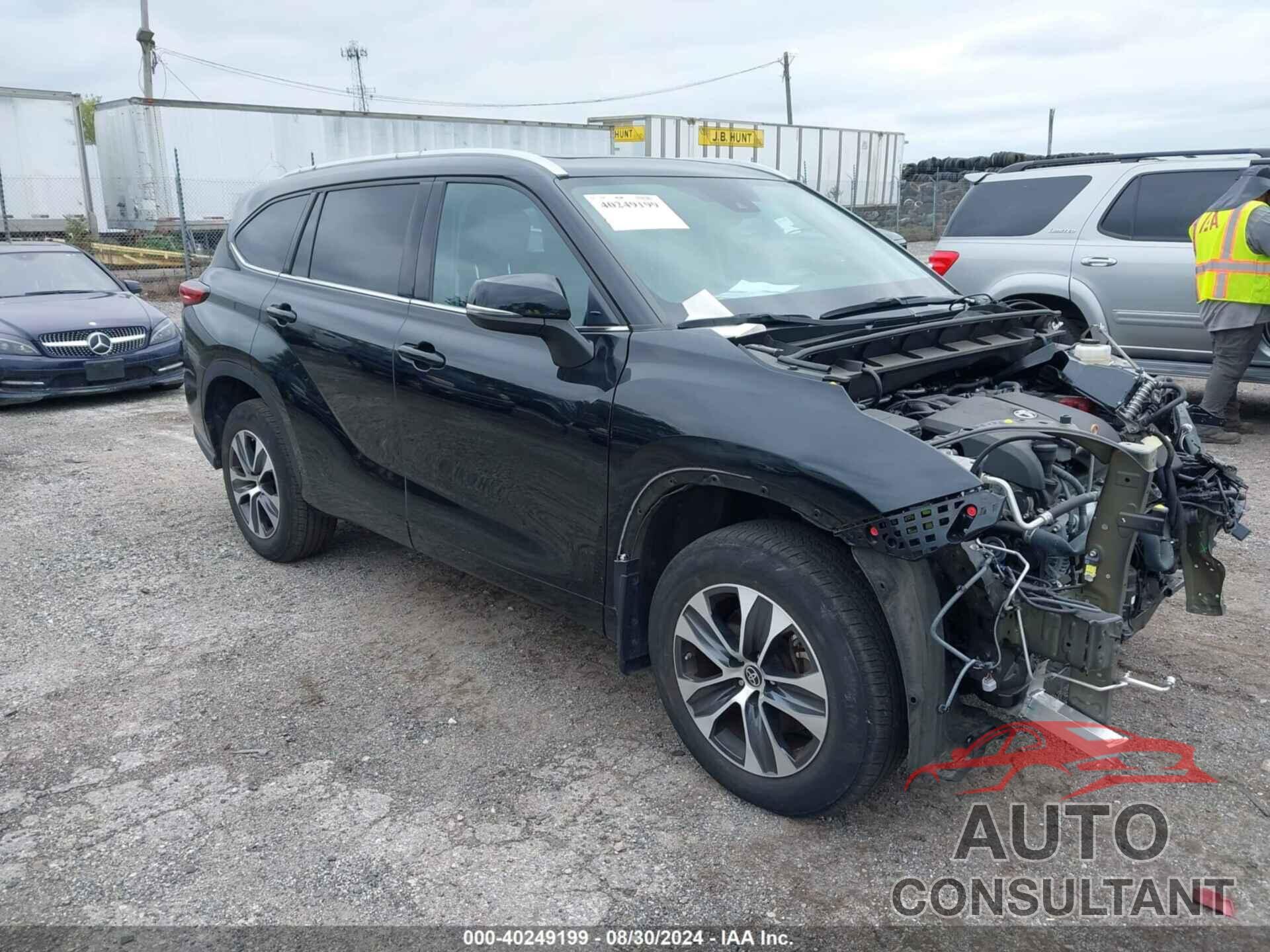 TOYOTA HIGHLANDER 2022 - 5TDGZRBH0NS192195