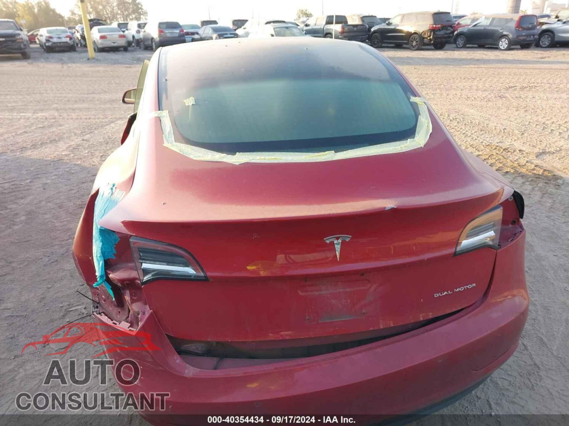 TESLA MODEL 3 2018 - 5YJ3E1EB6JF114828