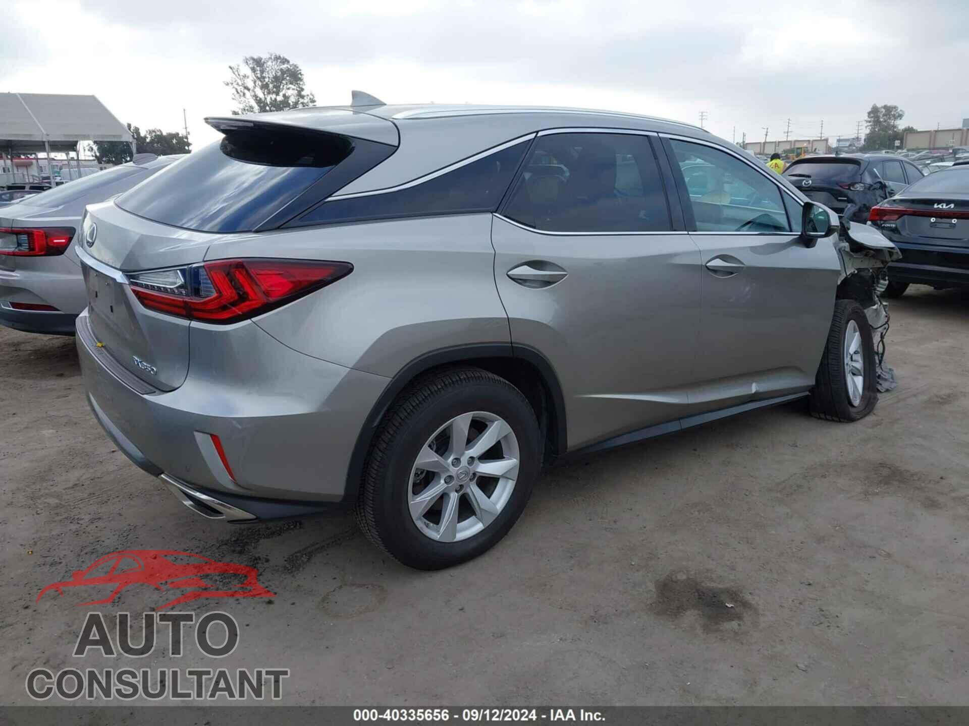LEXUS RX 350 2017 - 2T2ZZMCA3HC057928