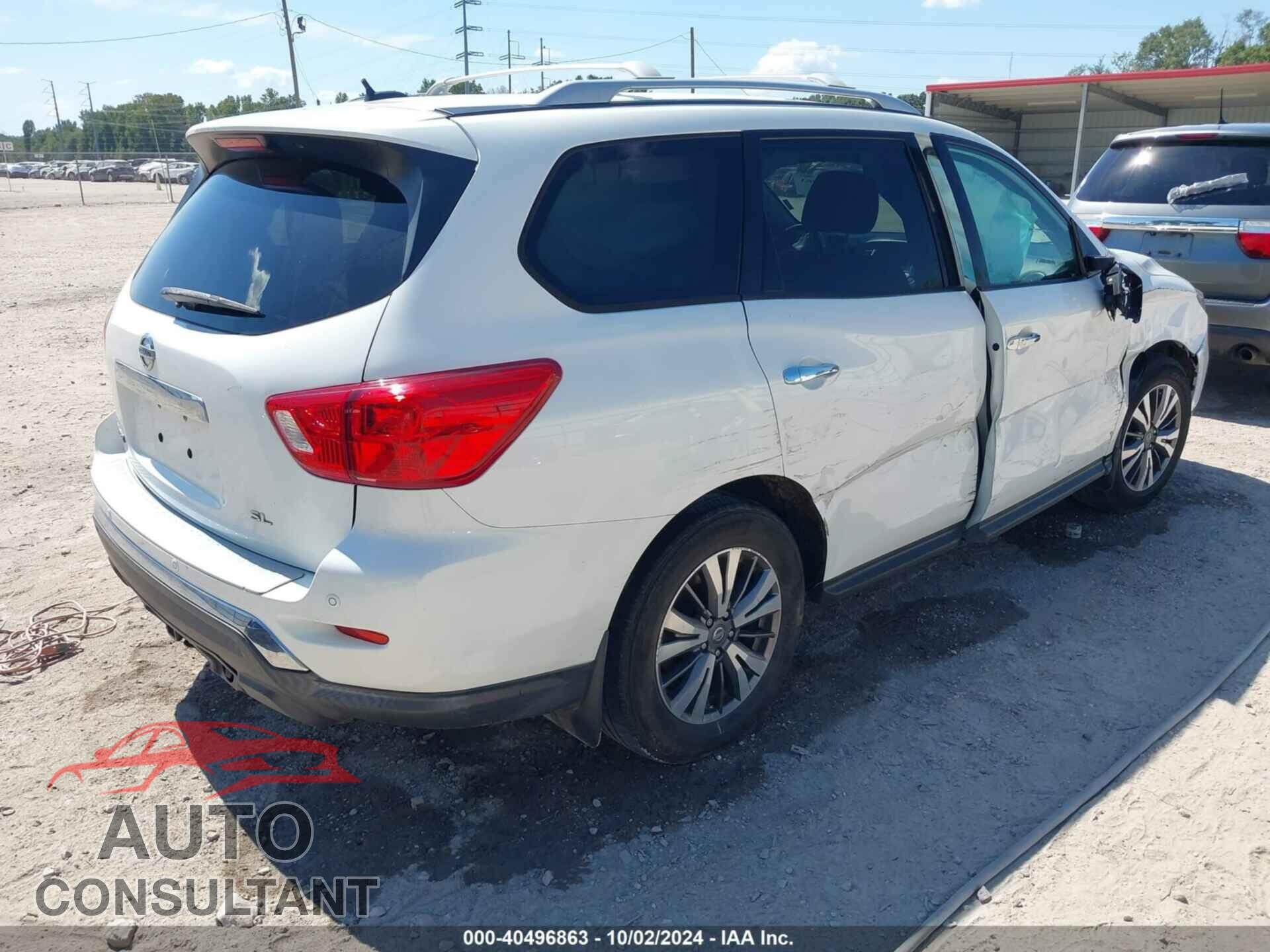 NISSAN PATHFINDER 2017 - 5N1DR2MN3HC623756